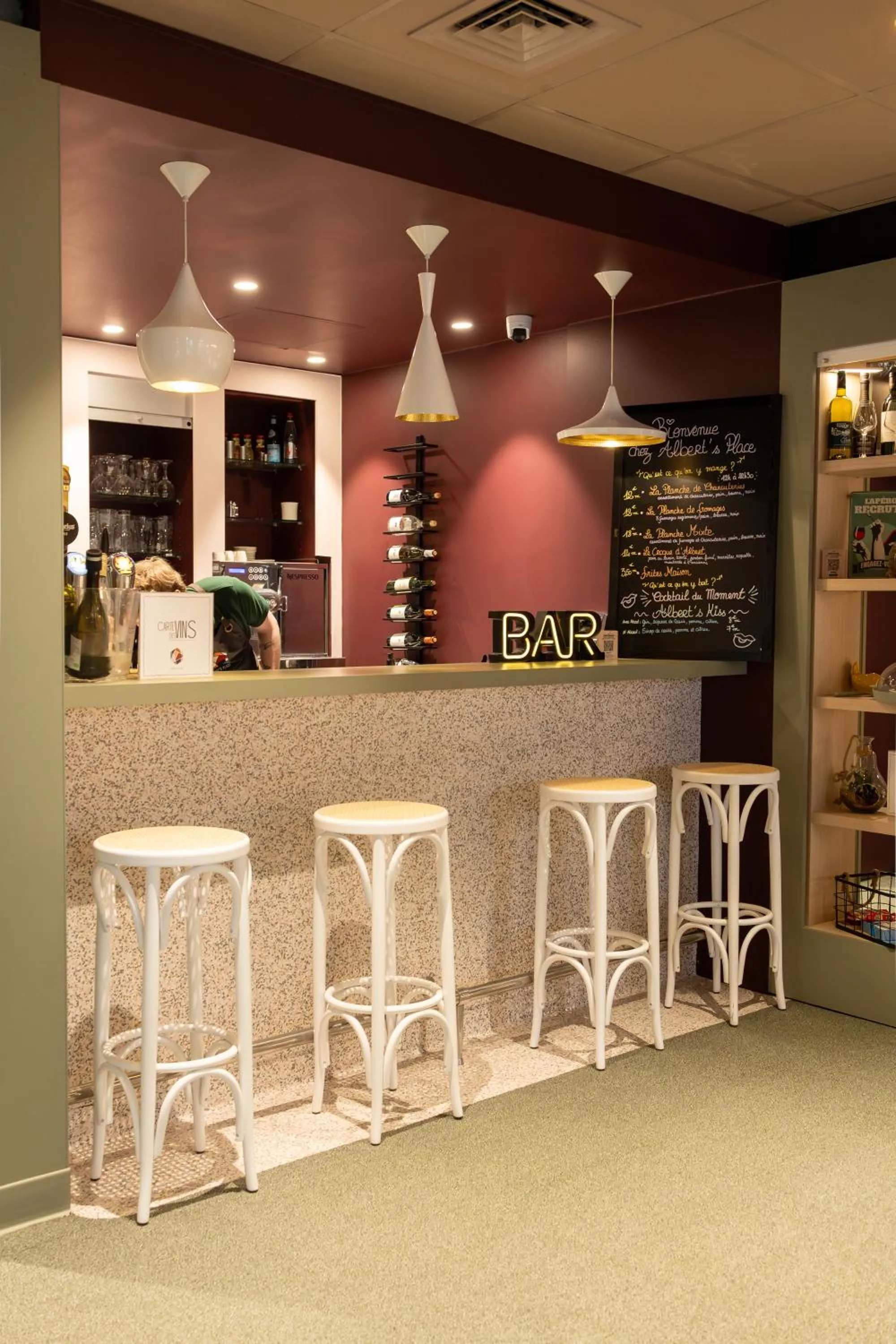 Lounge or bar in ibis Lille Centre Gares