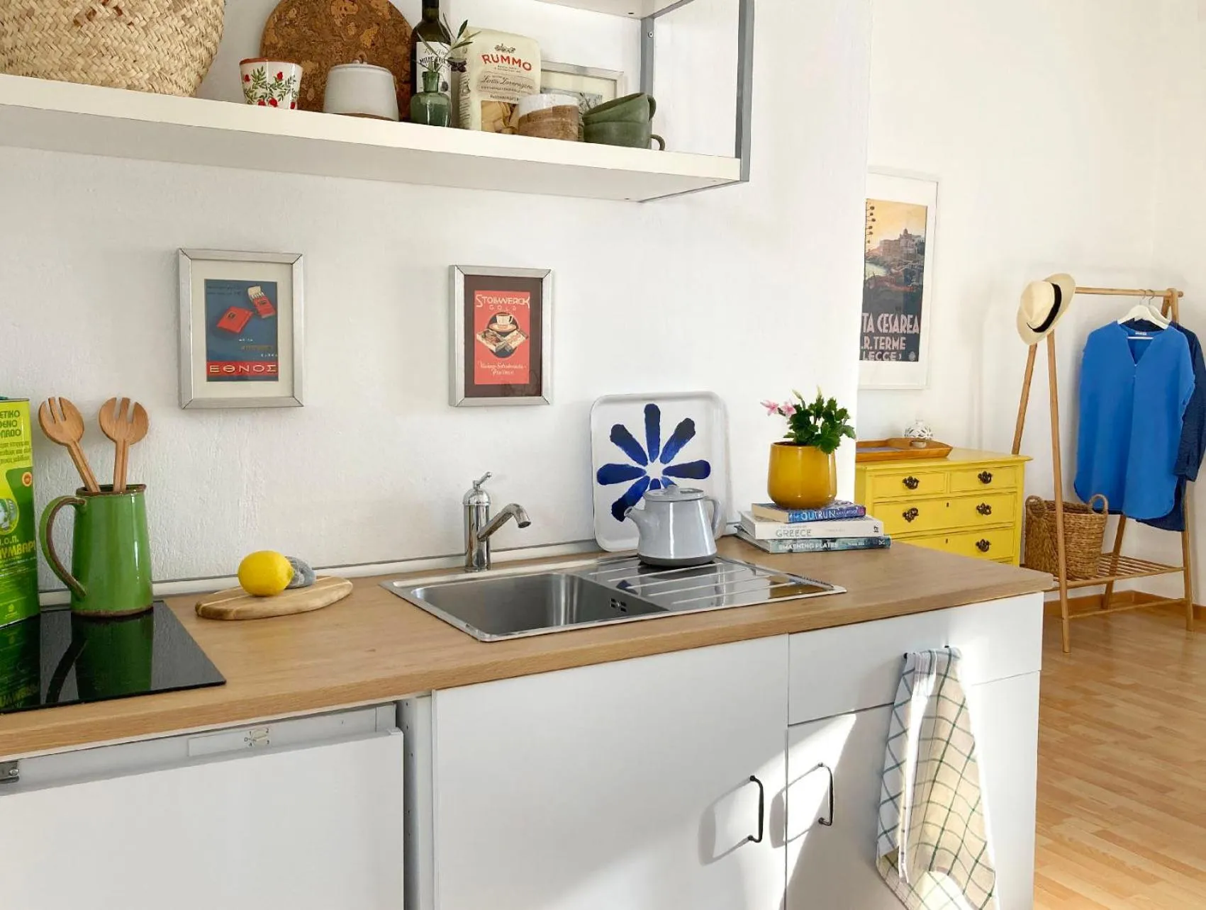 Kitchen or kitchenette in Asterias