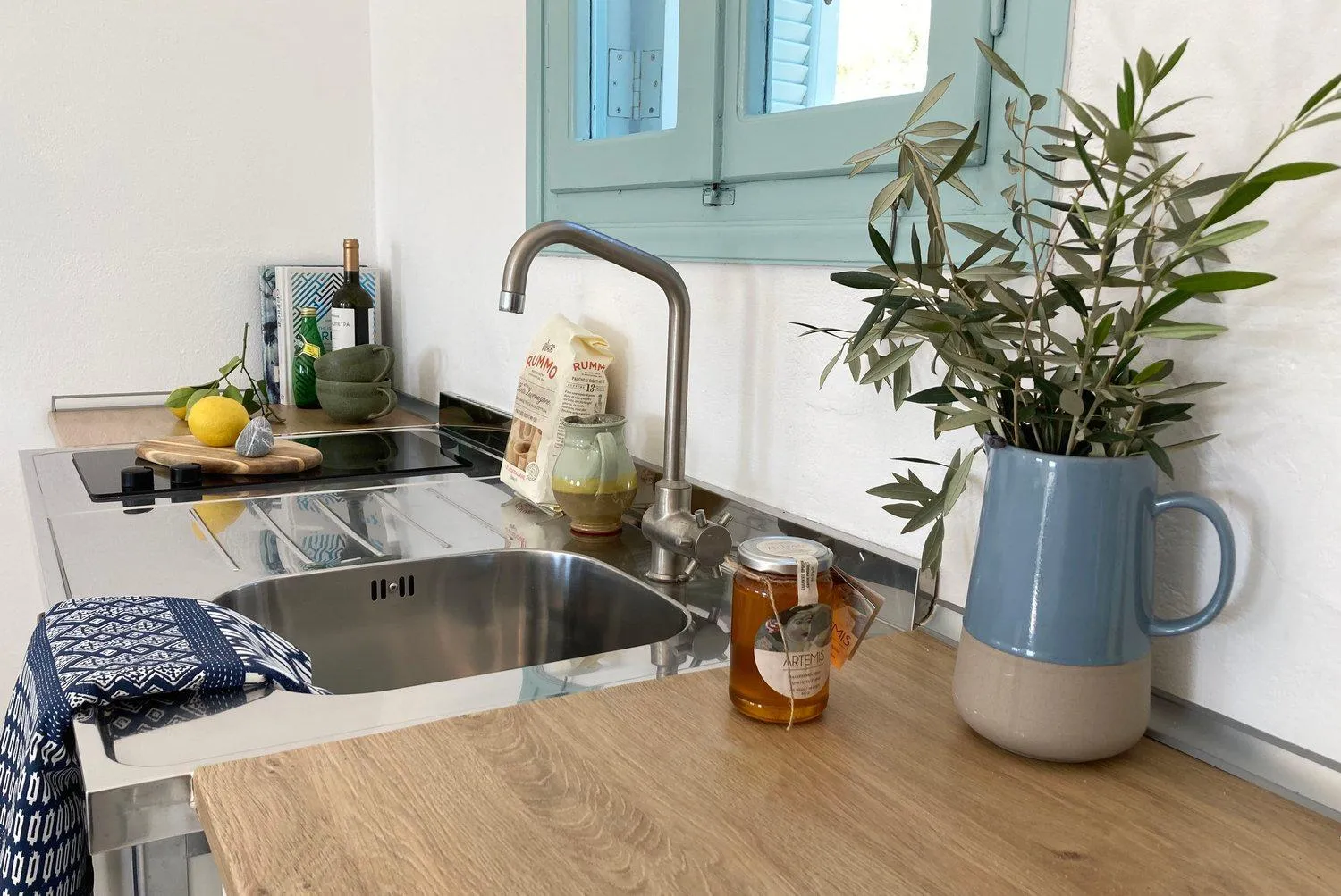 Kitchen or kitchenette in Asterias