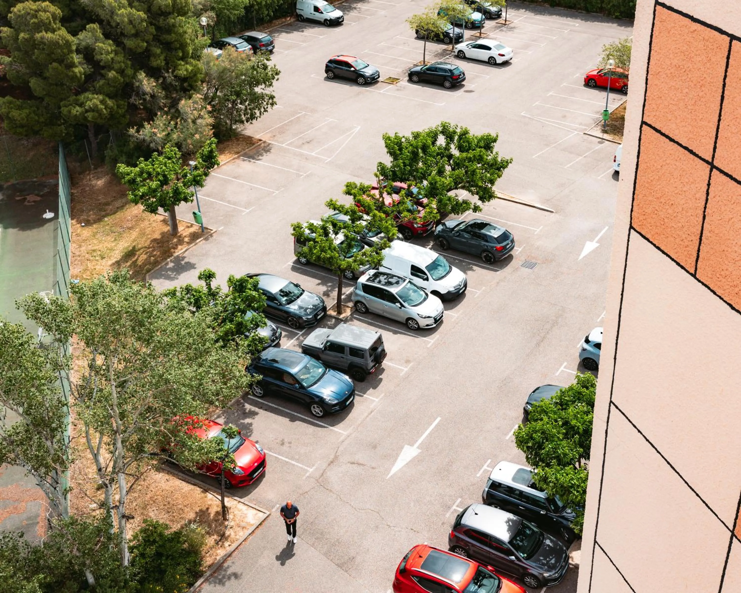 Bird's eye view in ibis Marseille Provence Aéroport