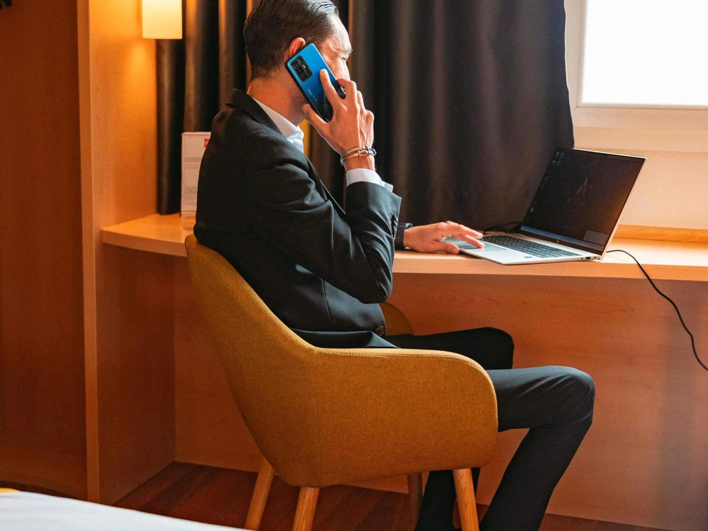 Bedroom in ibis Marseille Provence Aéroport