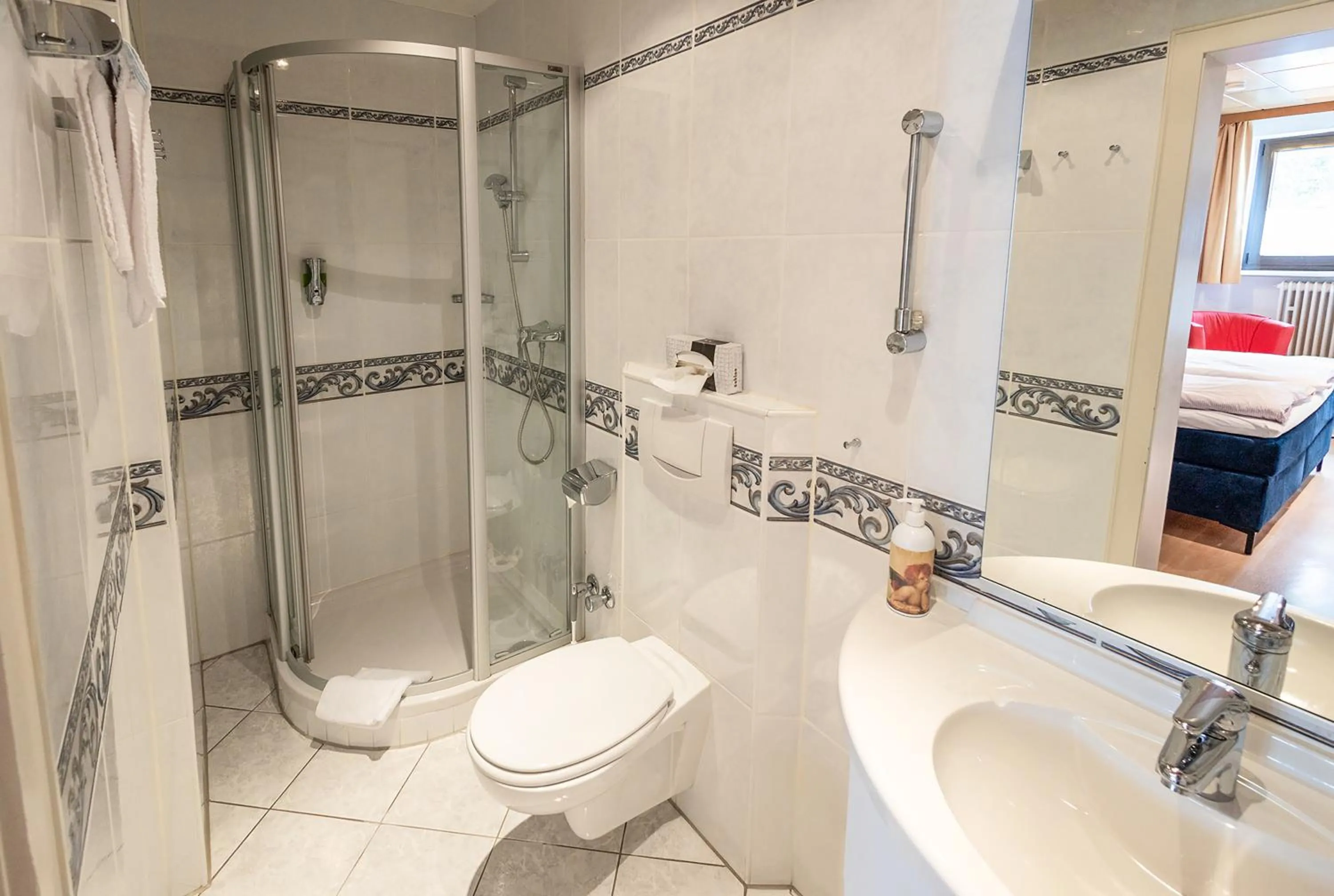 Shower in Sporthotel Göbel Garni