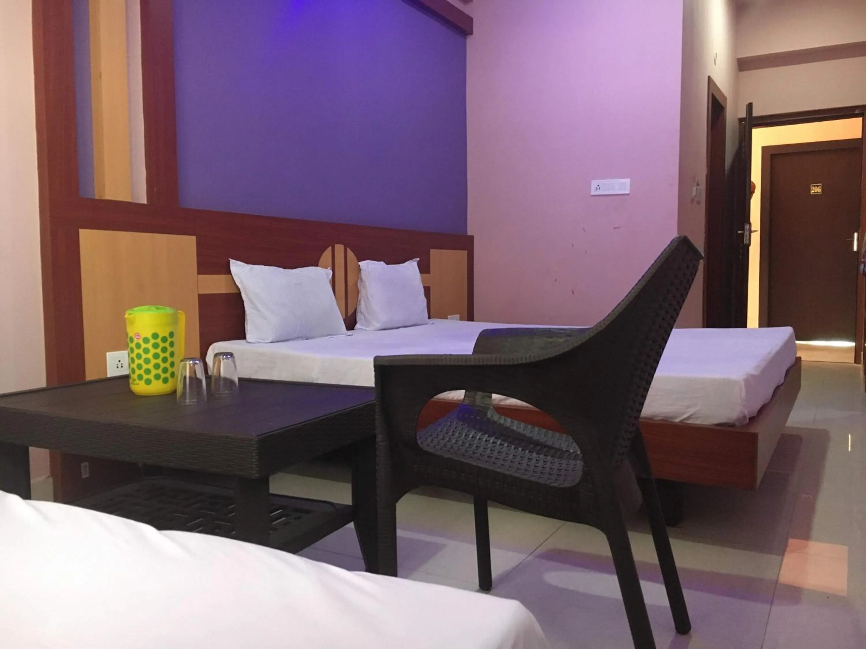 Photo of the whole room, Bed in Hotel Shree Hari