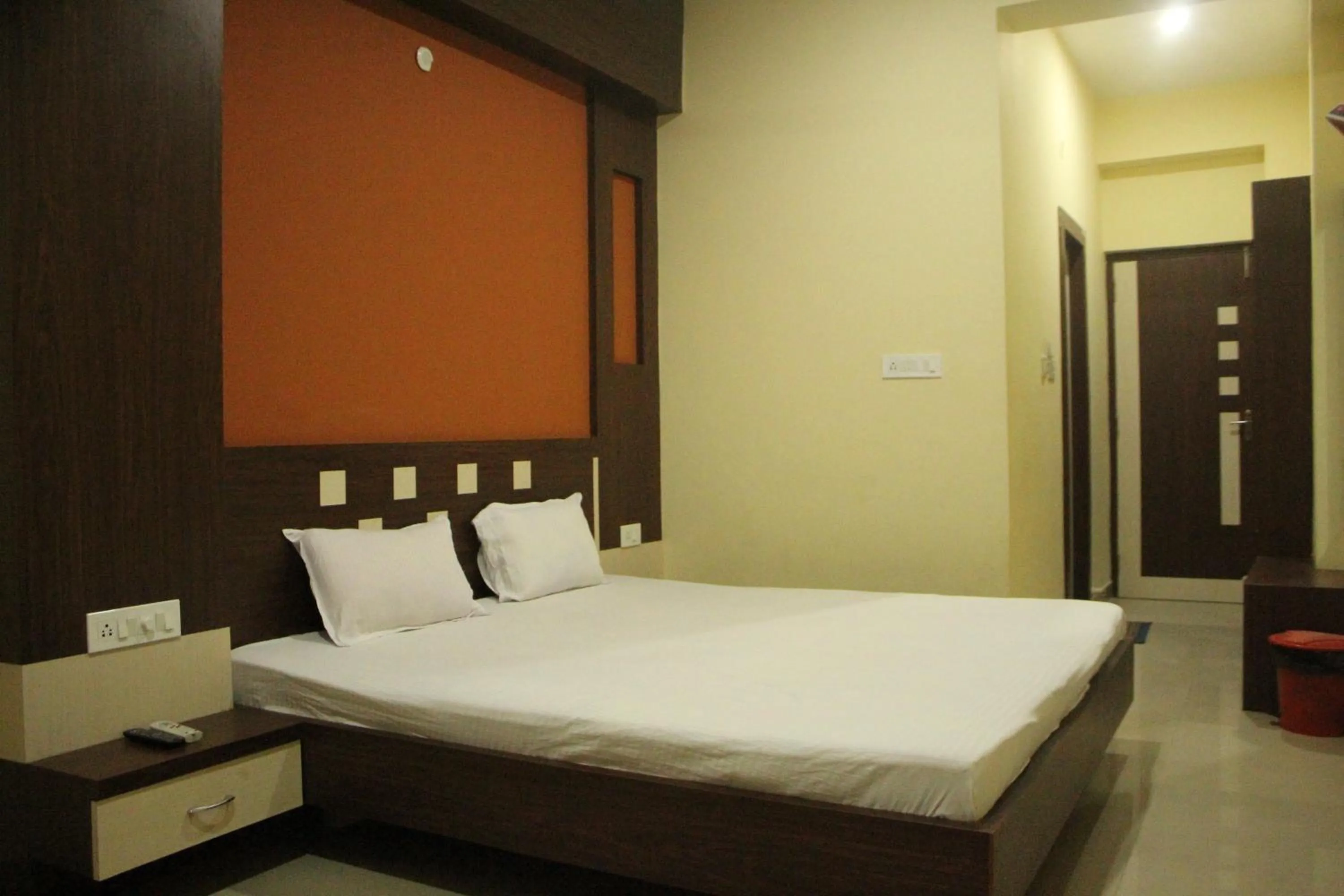 Bed in Hotel Shree Hari