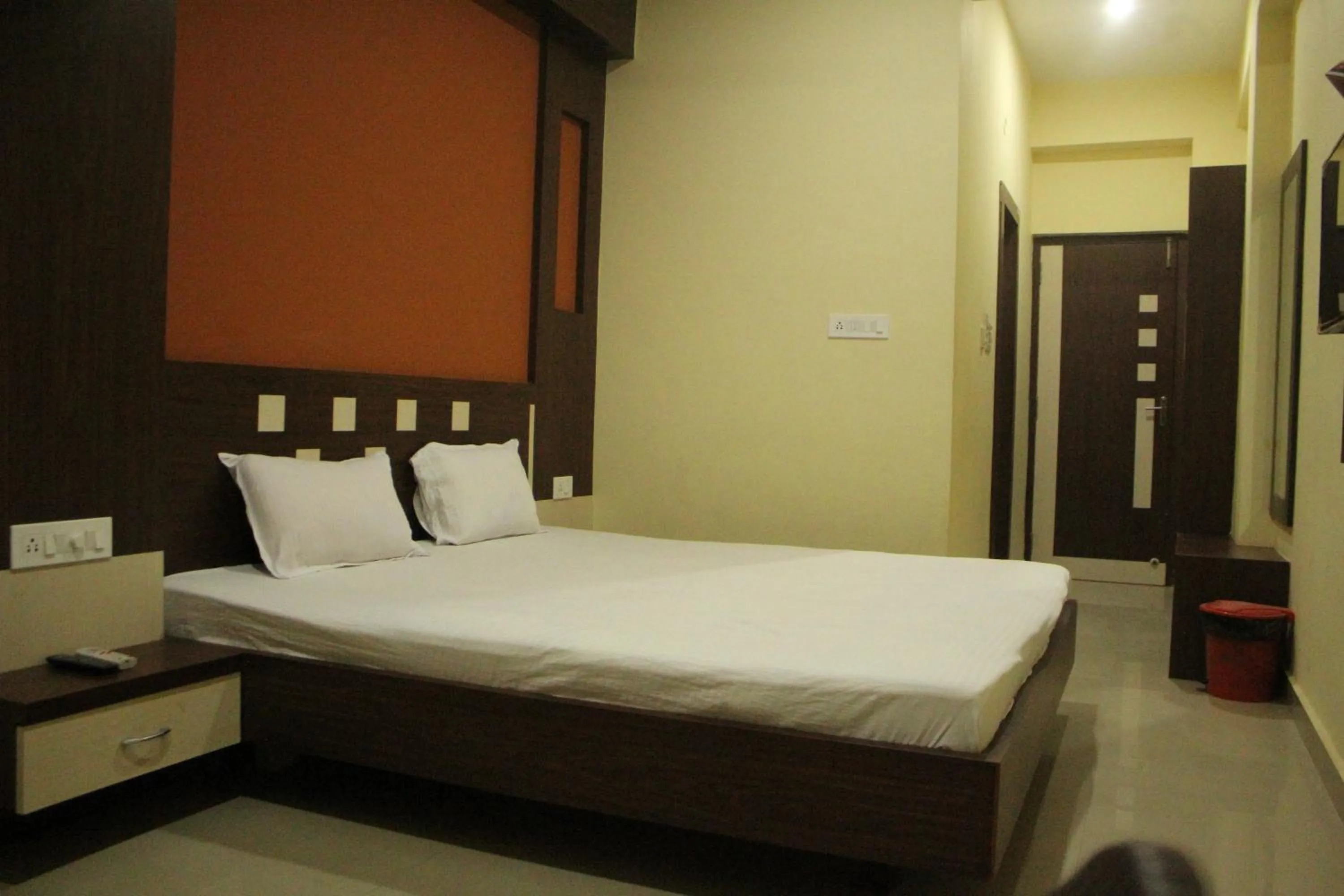 Bed in Hotel Shree Hari