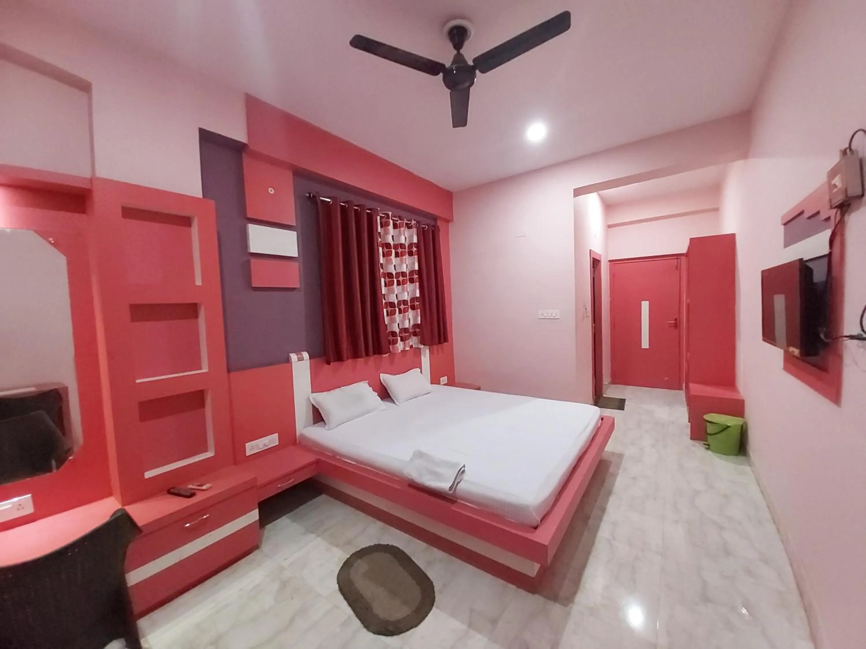 Bed in Hotel Shree Hari