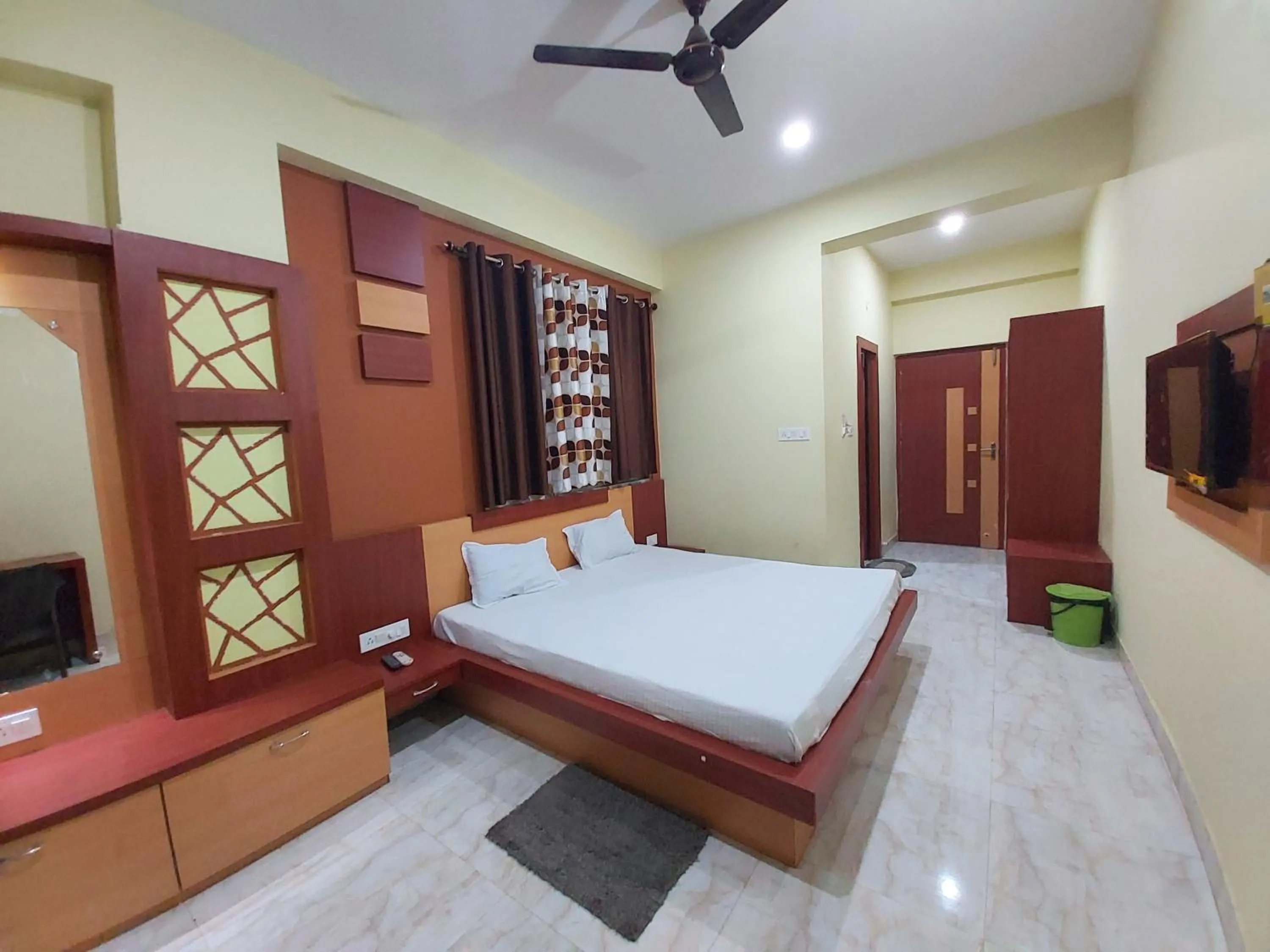 Bed in Hotel Shree Hari