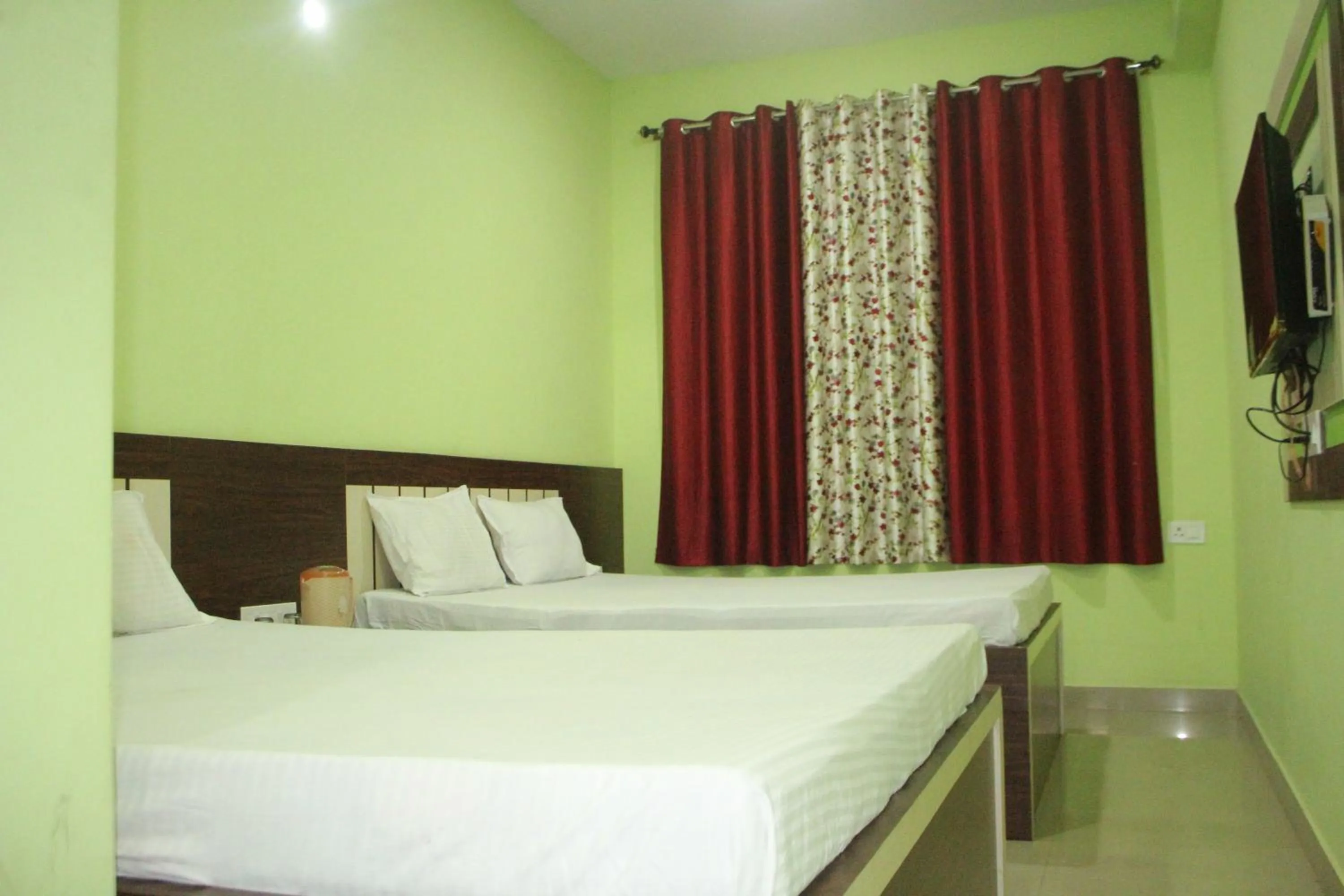 Bed in Hotel Shree Hari