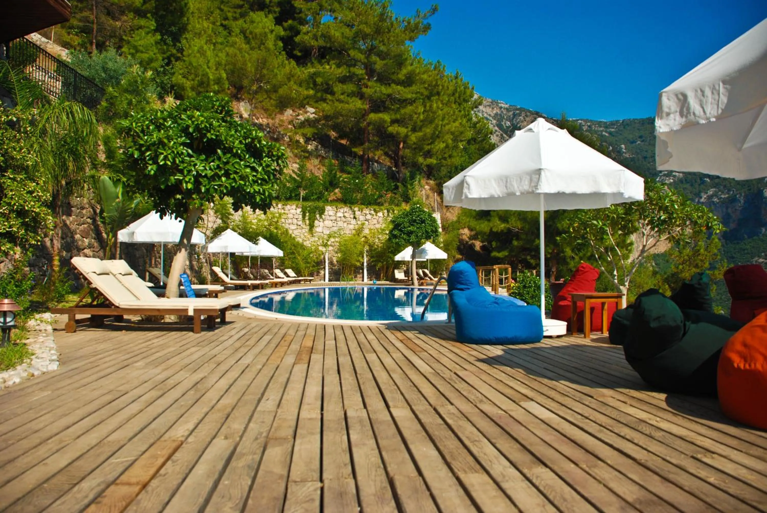 Garden in Lissiya Hotel