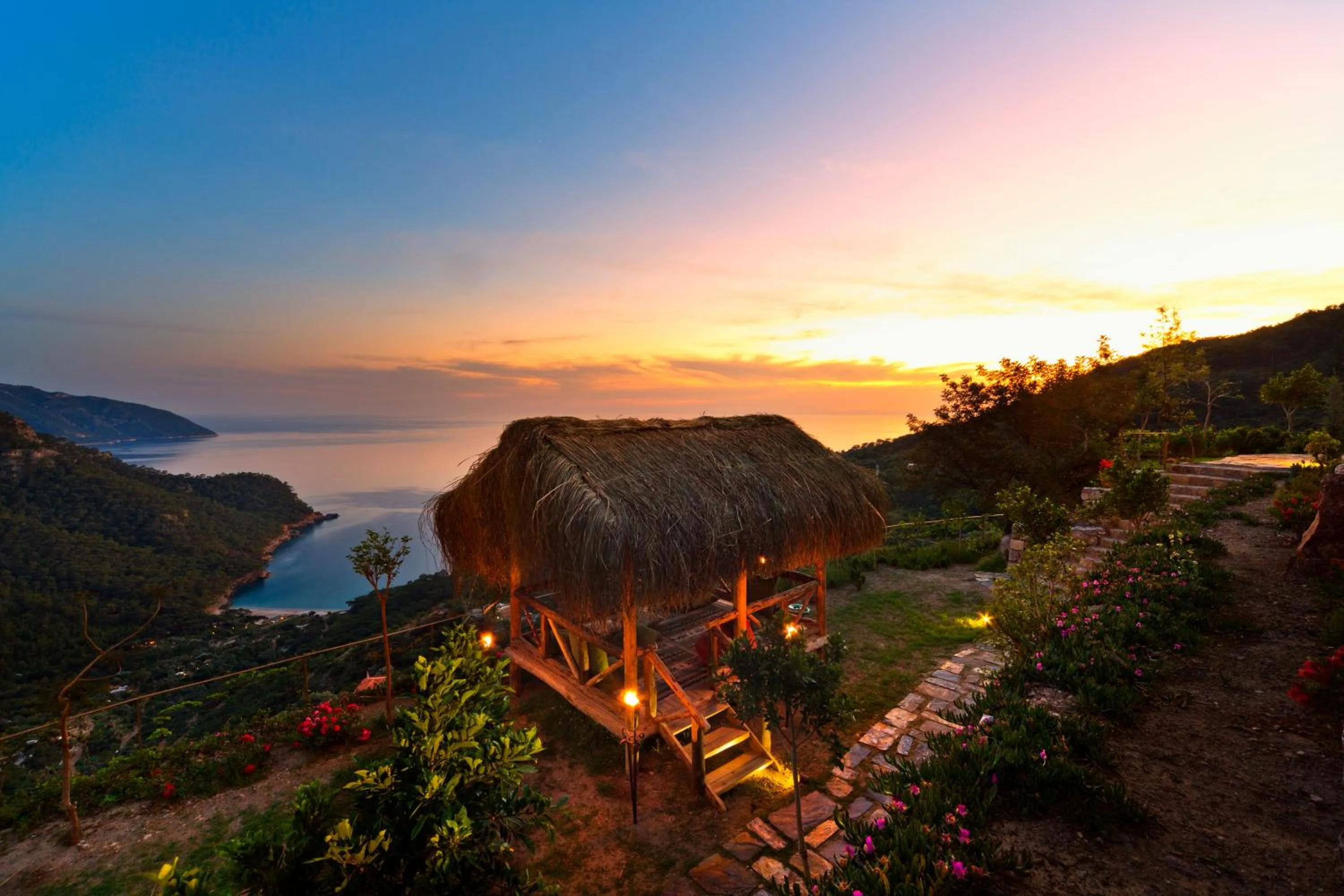 Garden in Lissiya Hotel