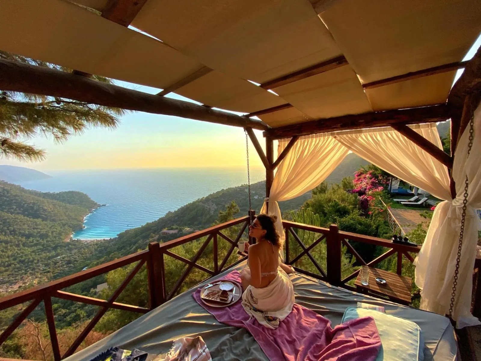 Patio in Lissiya Hotel