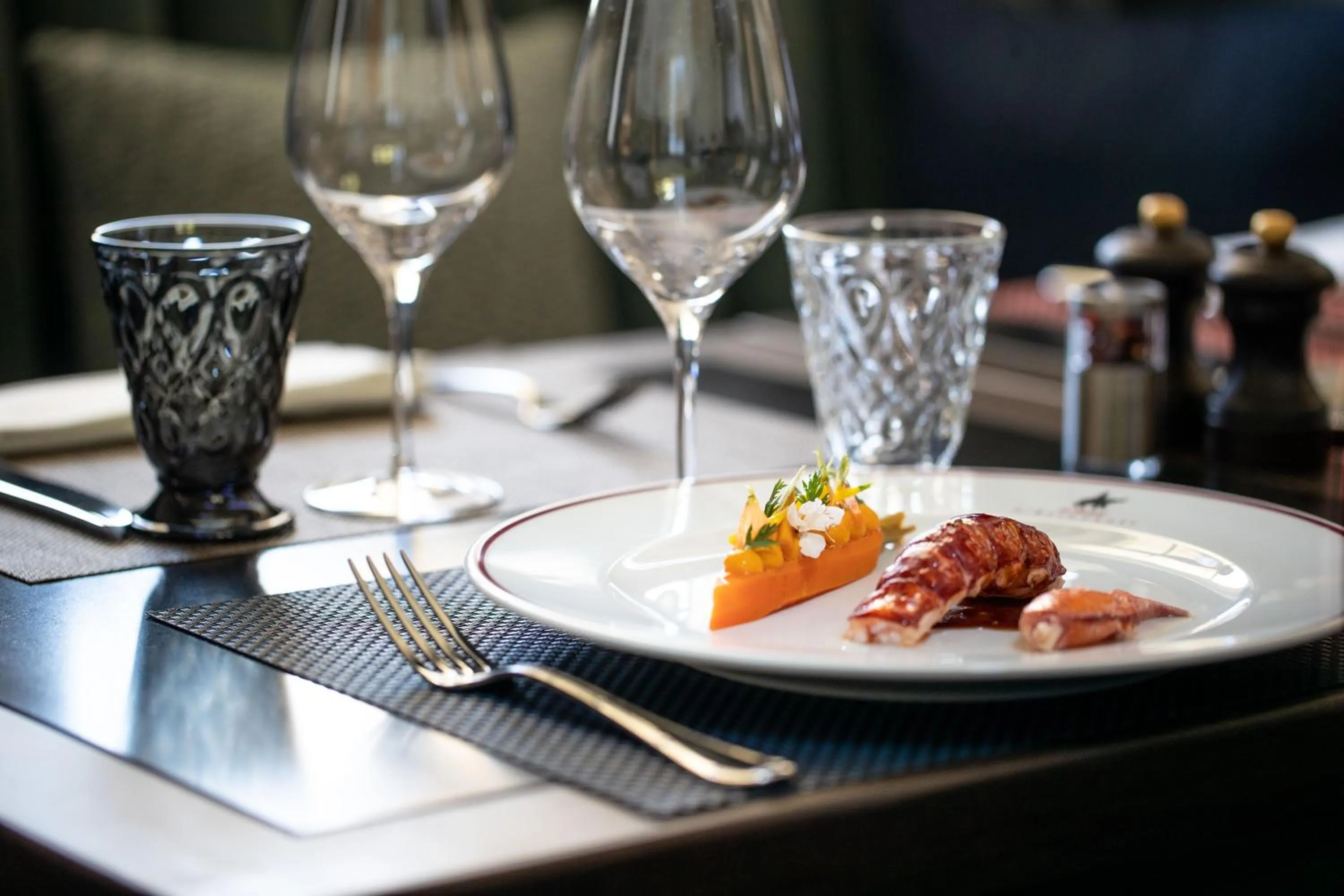 Food in La Maison d'Estournel