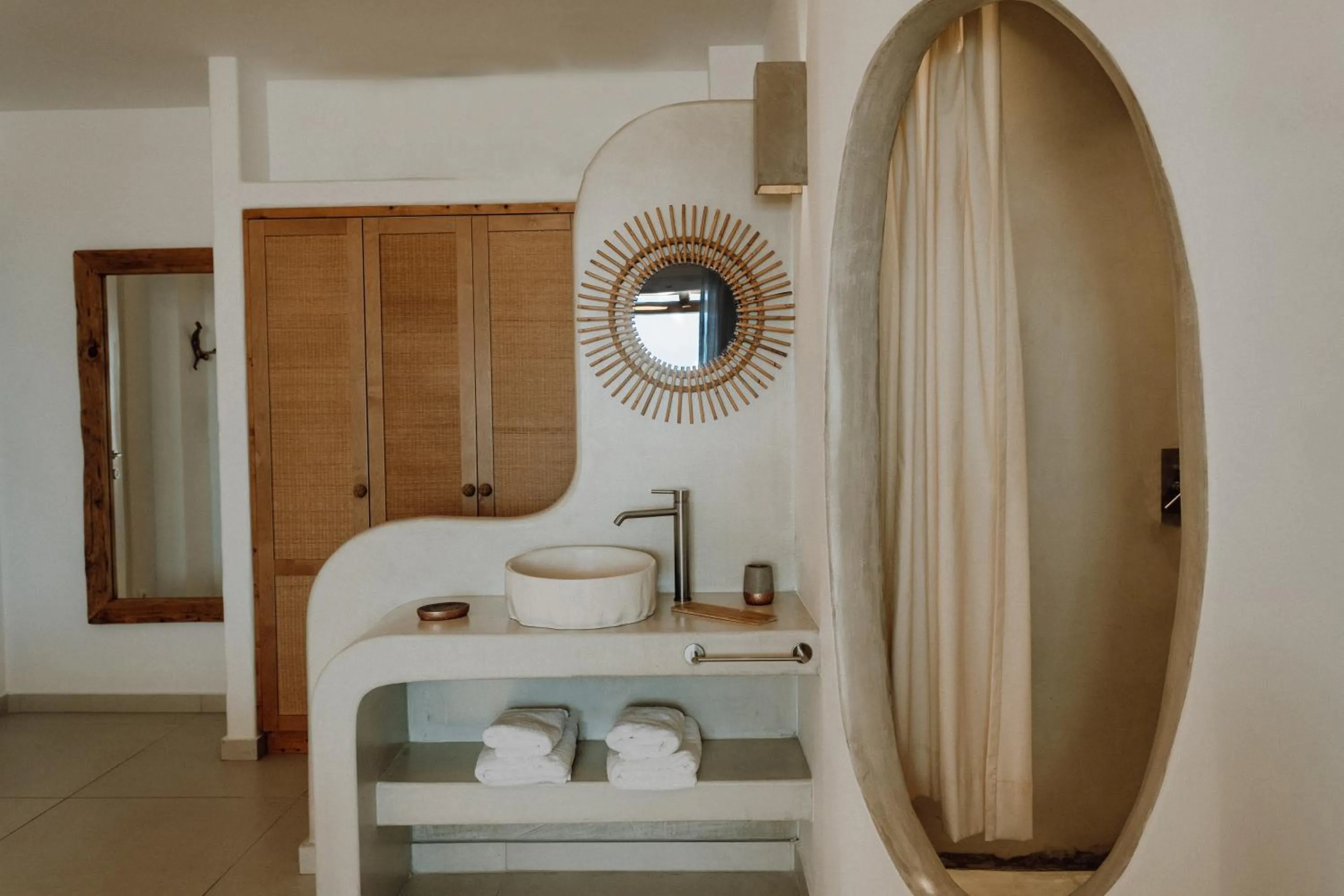 Bathroom in Mythic Paros , Adults Only