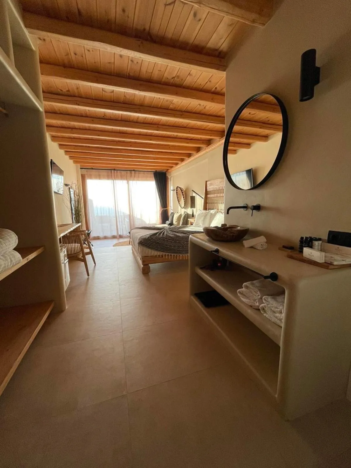 Bedroom in Mythic Paros , Adults Only