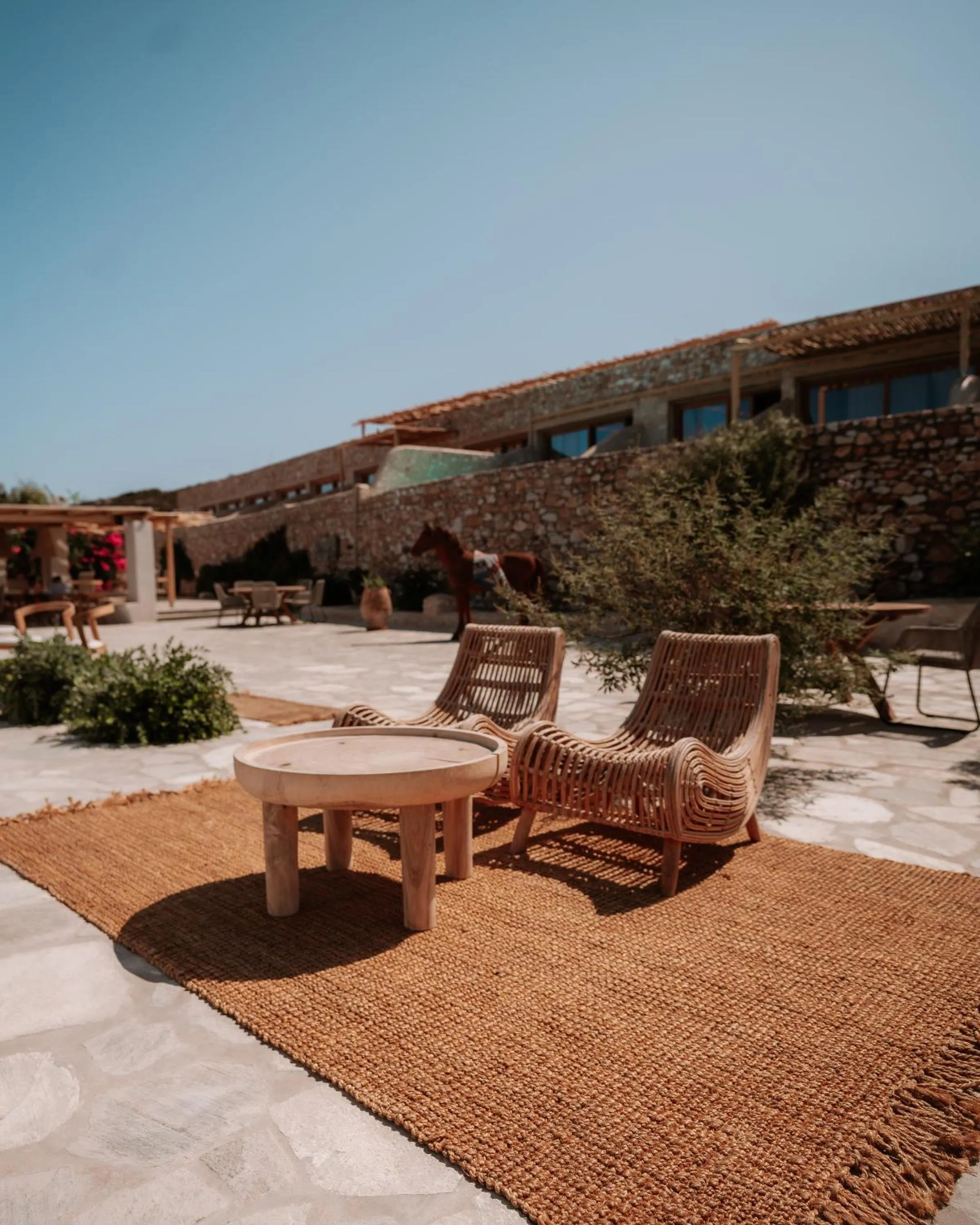 Seating area in Mythic Paros , Adults Only