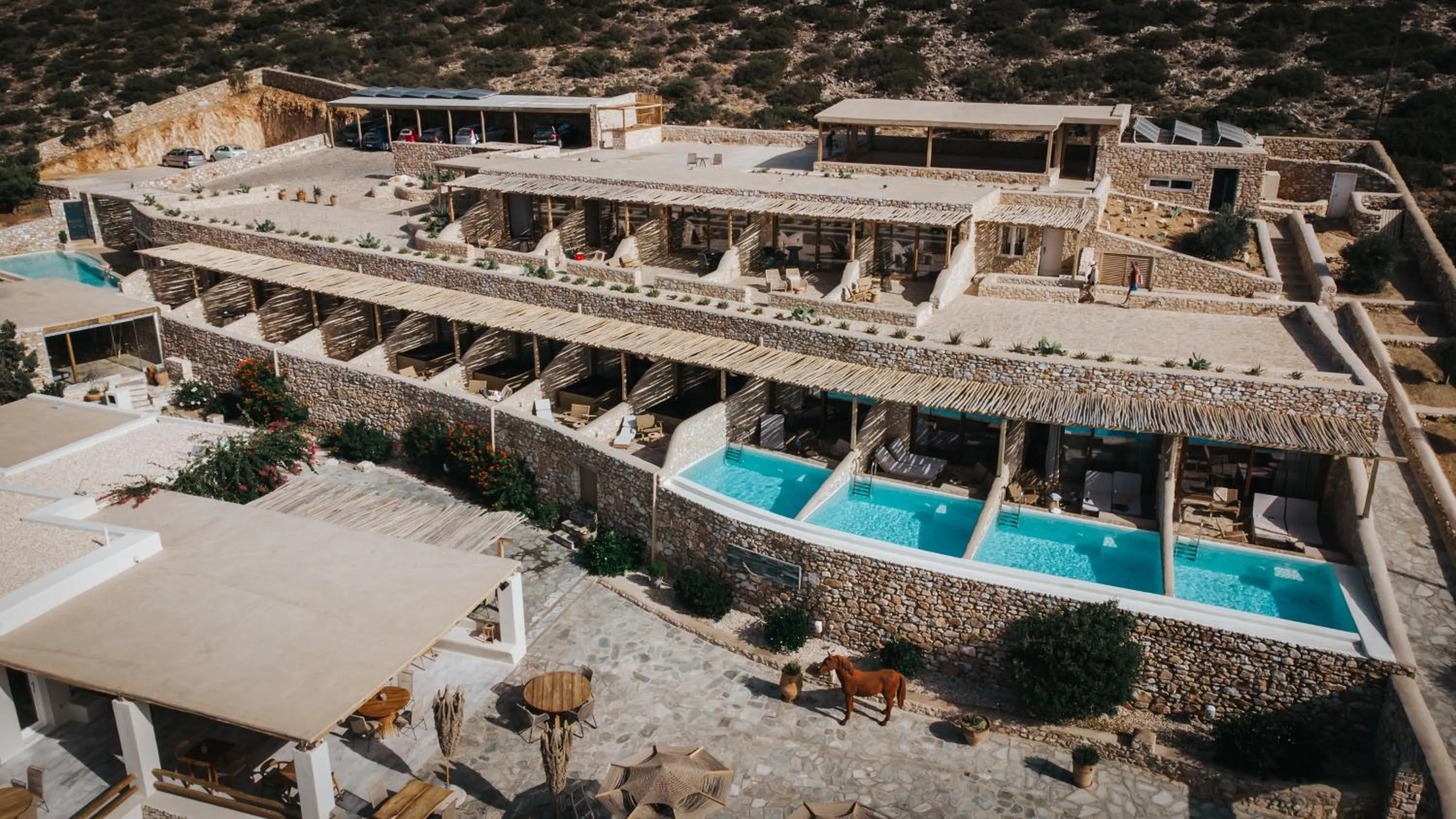 Bird's eye view in Mythic Paros , Adults Only