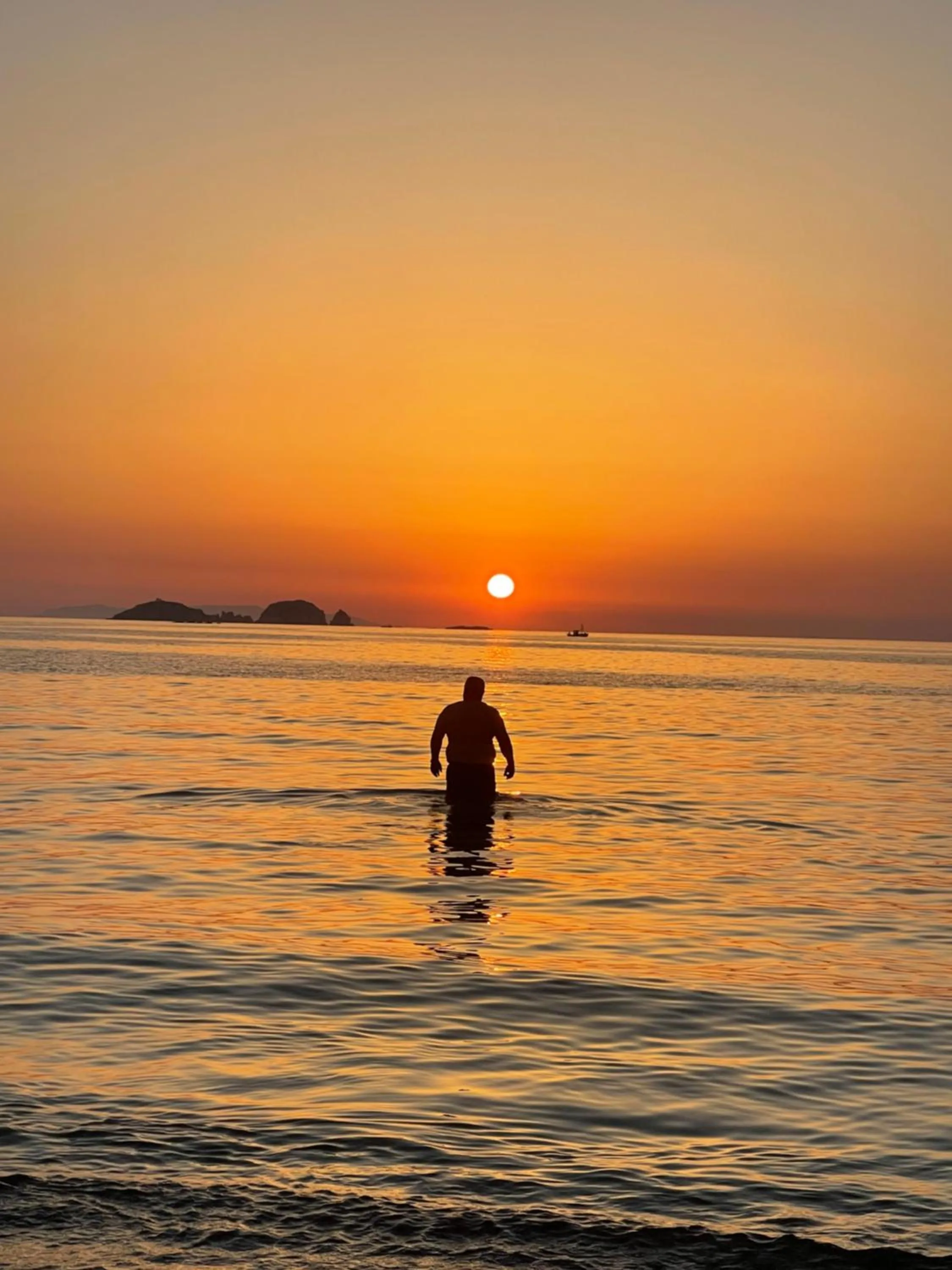 Sunset in Mythic Paros , Adults Only