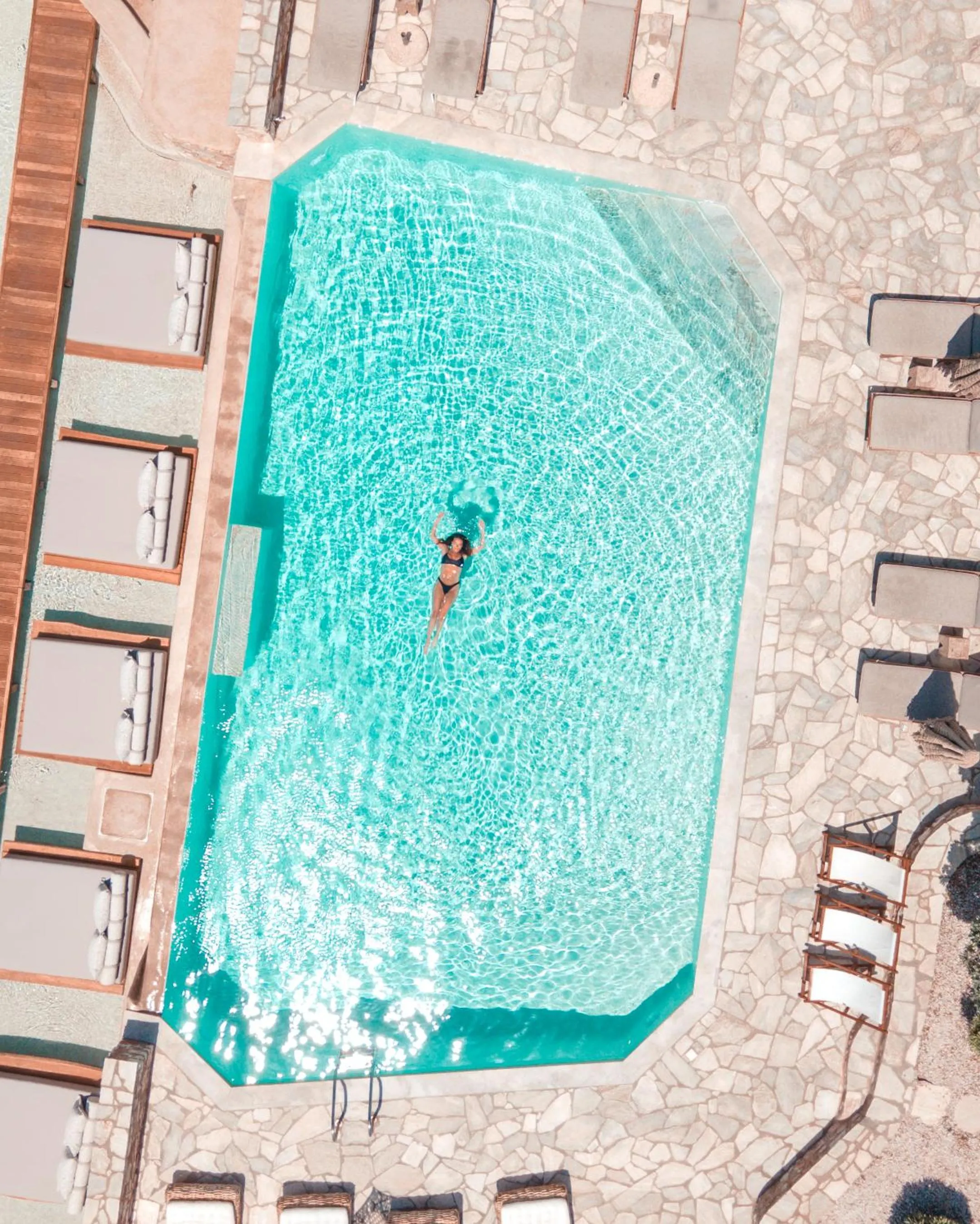 Pool view in Mythic Paros , Adults Only