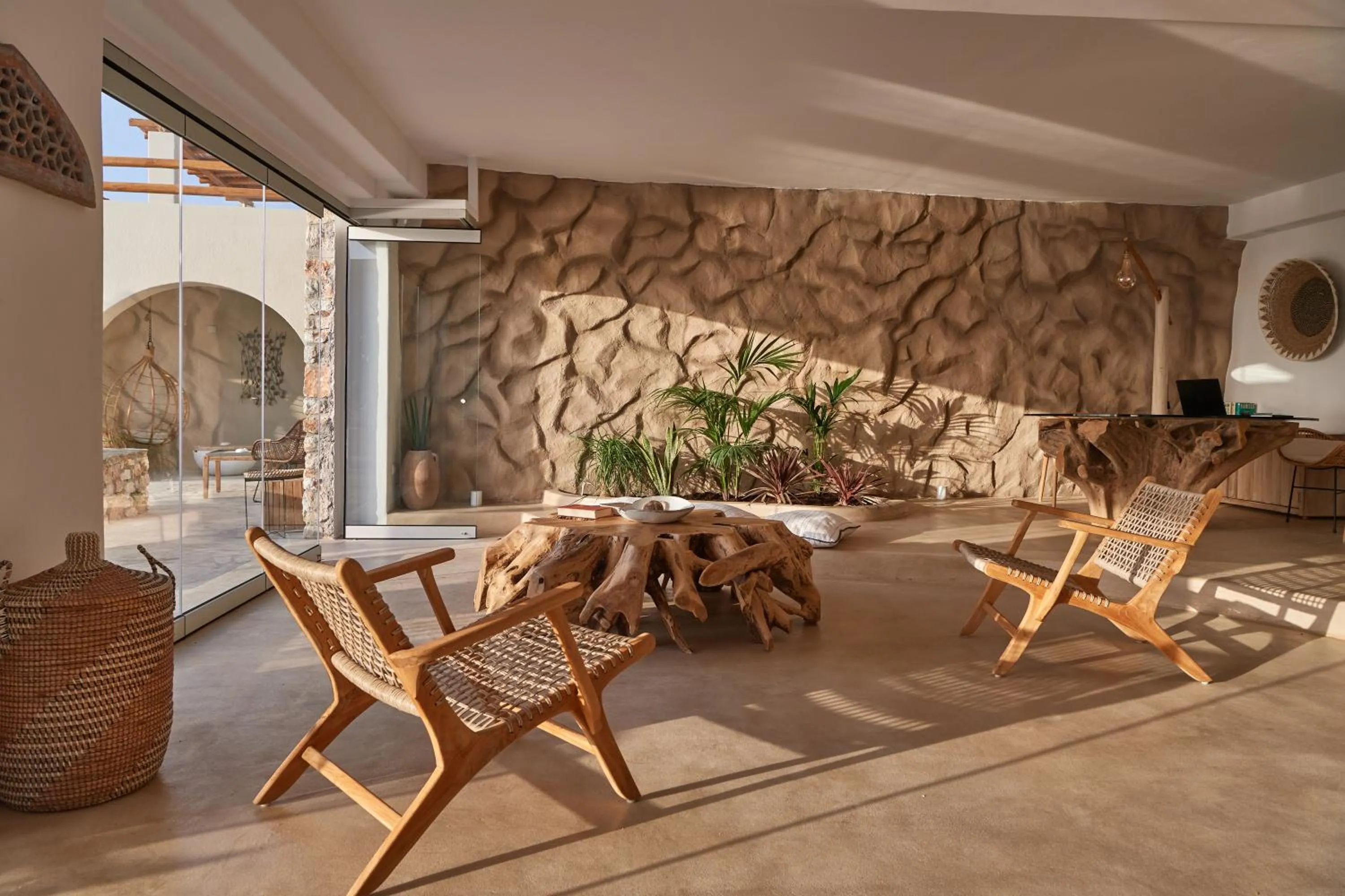 Seating area in Mythic Paros , Adults Only