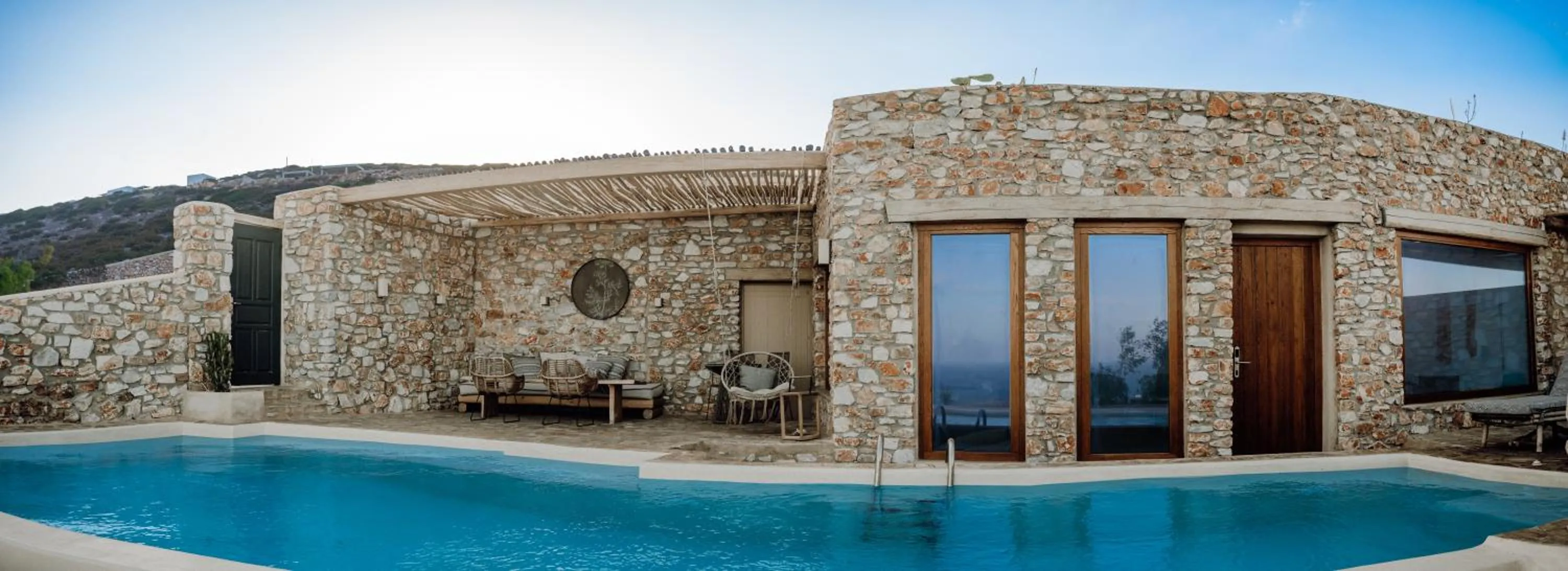 Swimming pool in Mythic Paros , Adults Only