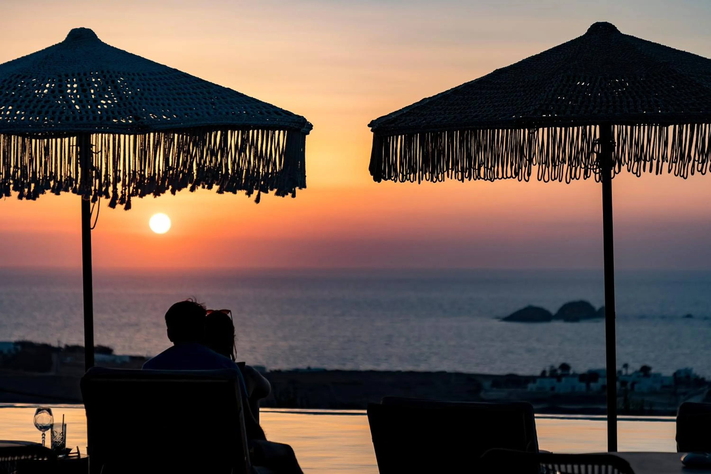 Sunset in Mythic Paros , Adults Only