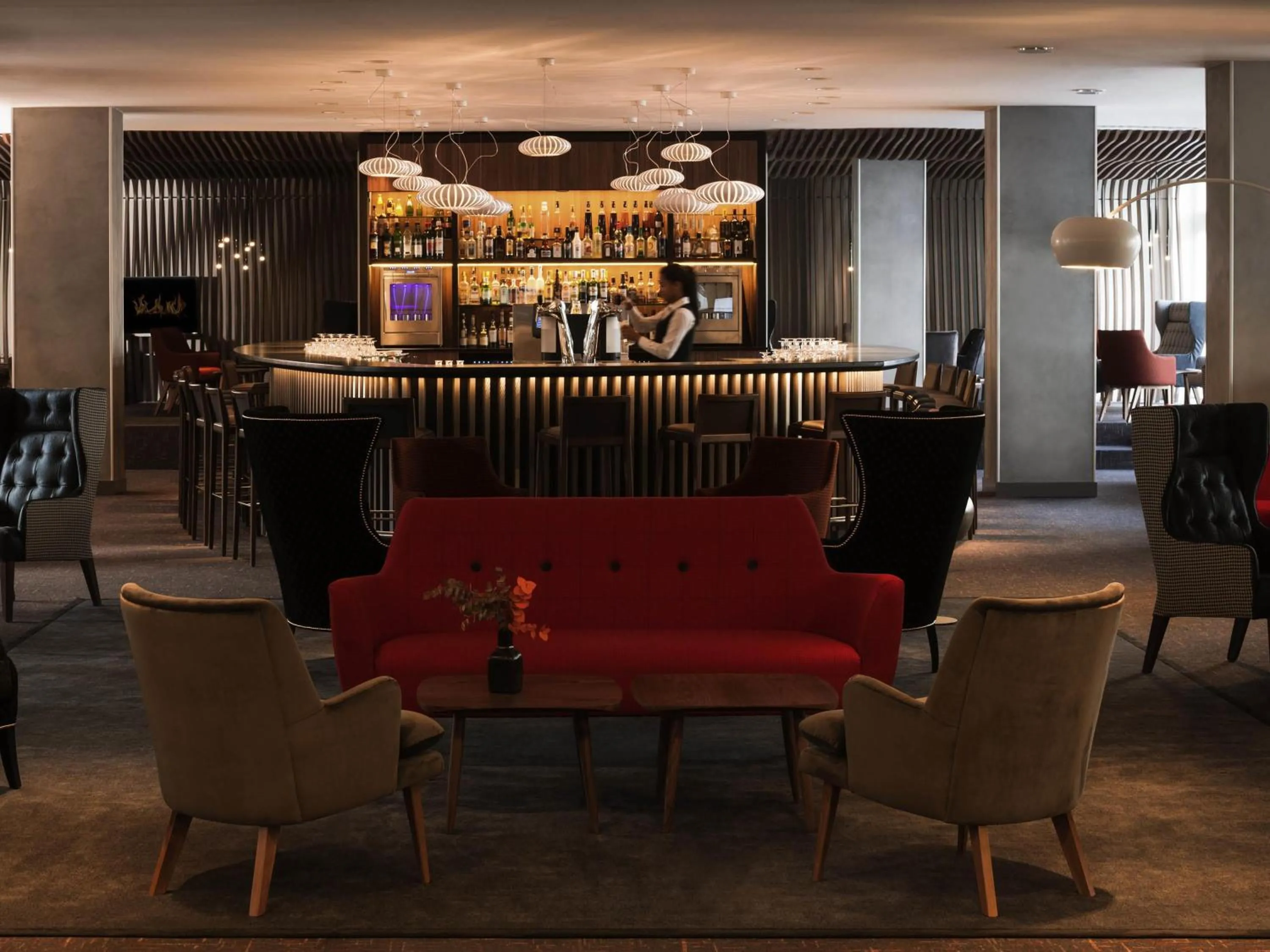 Lounge or bar in Mercure Paris CDG Airport & Convention