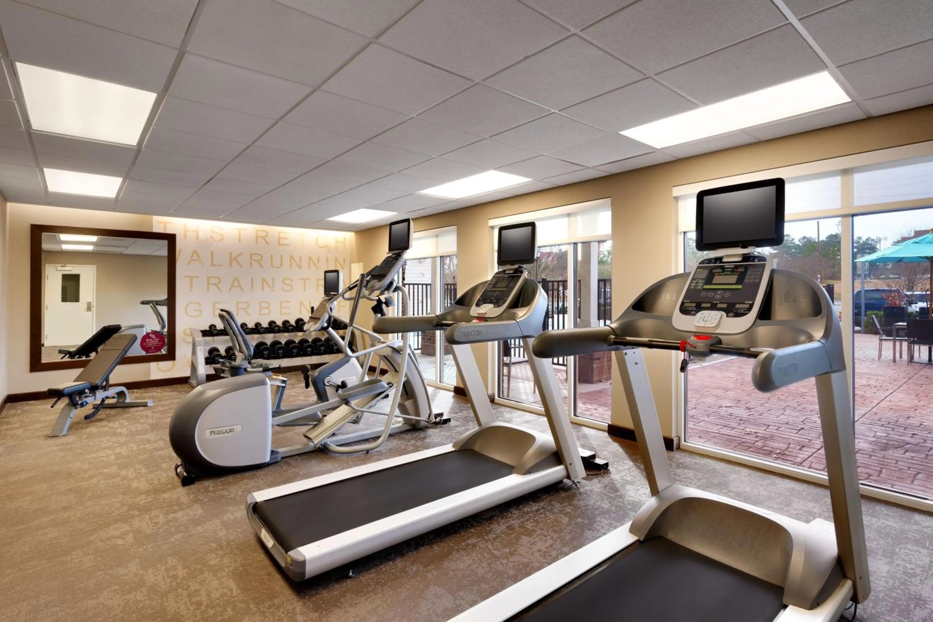 Fitness centre/facilities in Residence Inn by Marriott Greenville