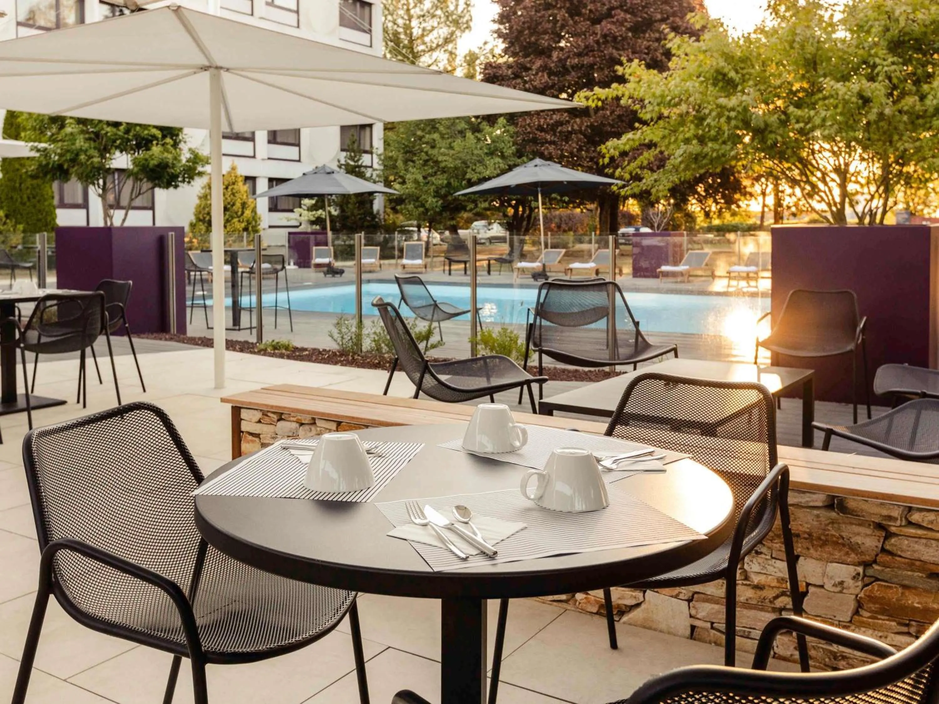 Restaurant/places to eat in Novotel Nancy
