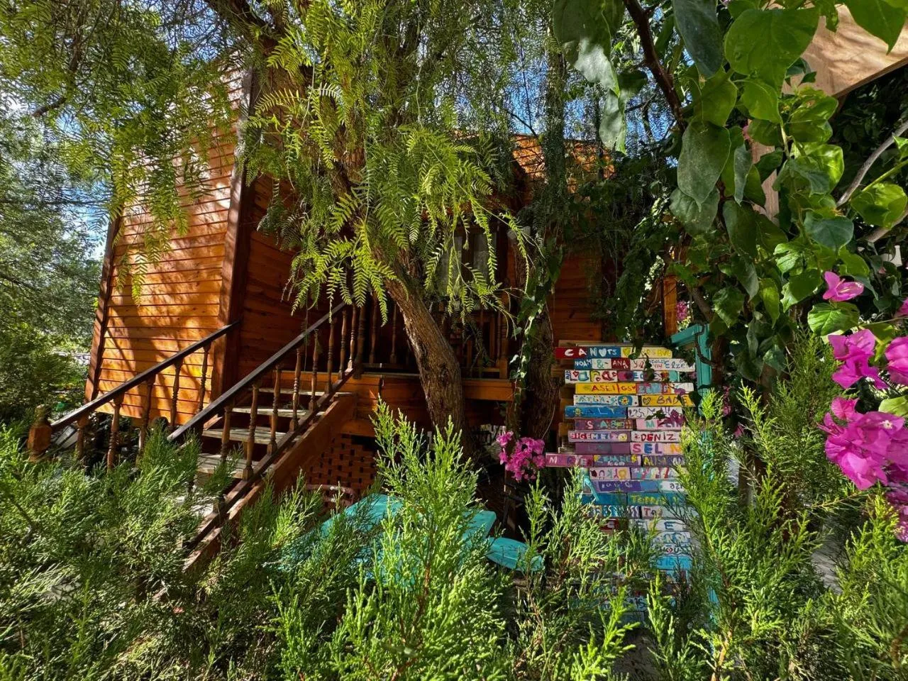 Garden view in Elly's Home