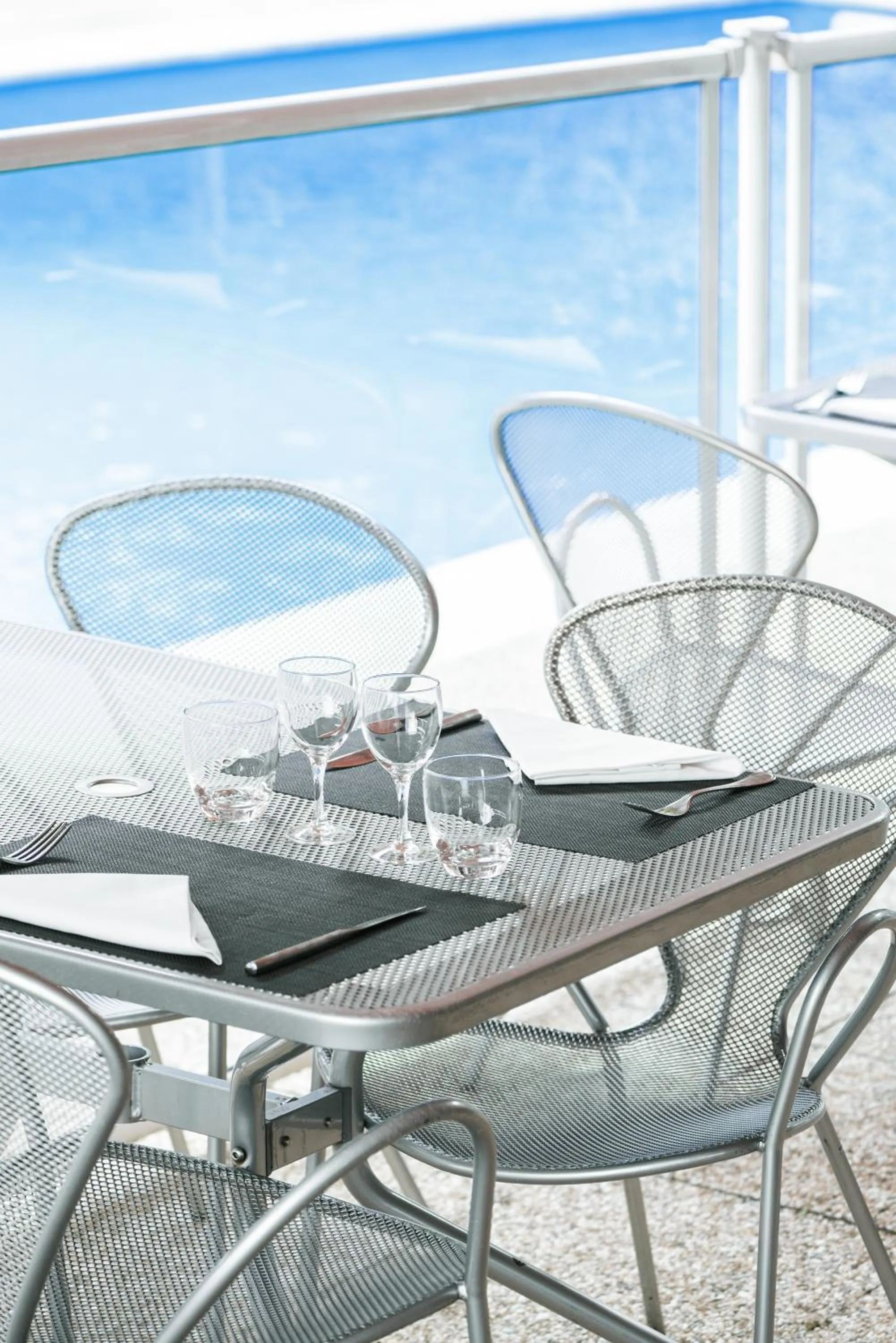 Patio in Novotel Macon Nord - Porte de Bourgogne