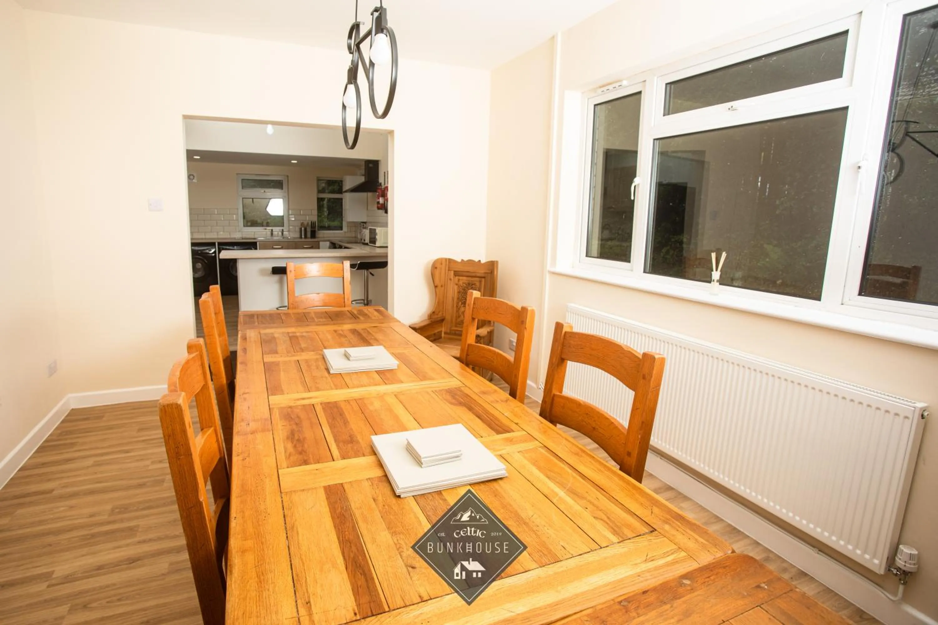 Dining area in Celtic House