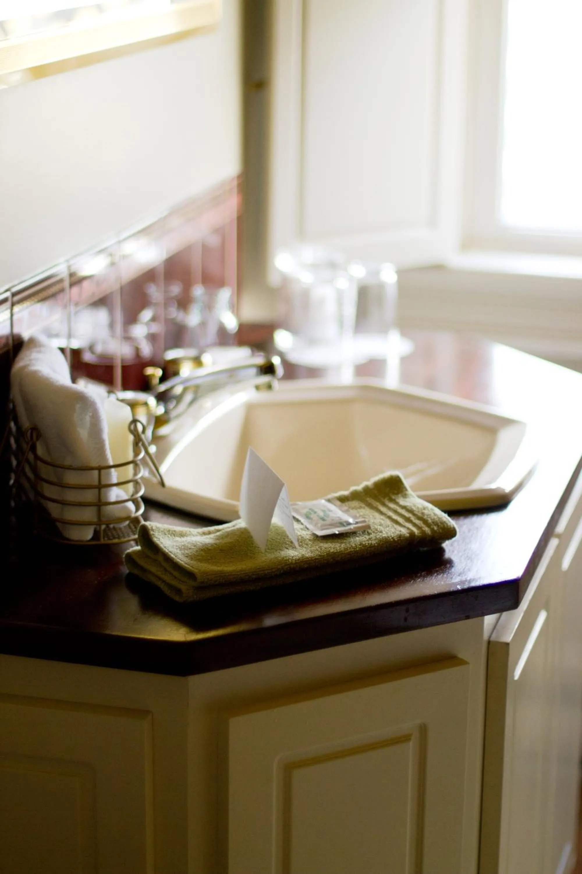 Bathroom in Victoria's Historic Inn