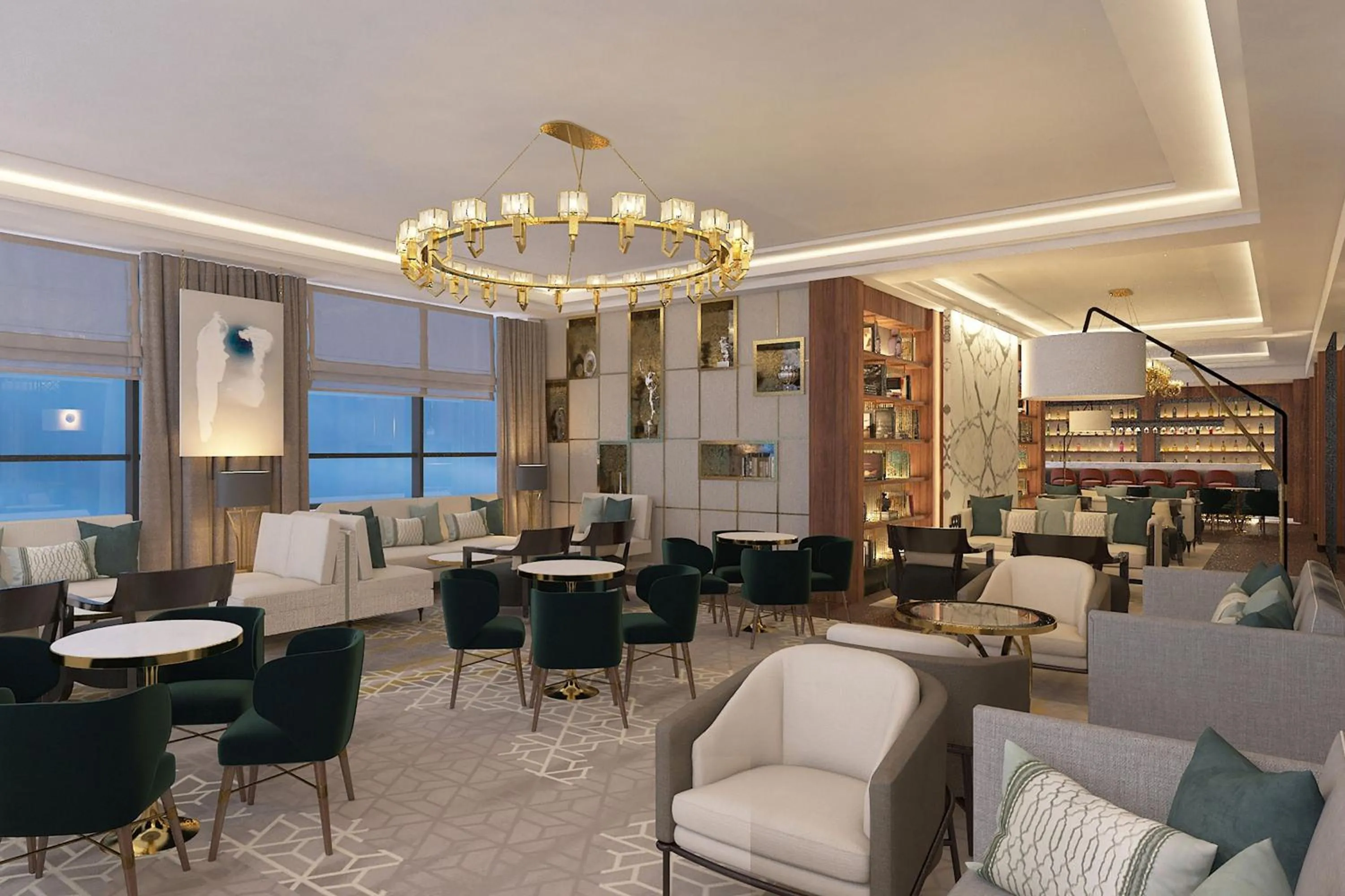 Lobby or reception in Sheraton Bishkek