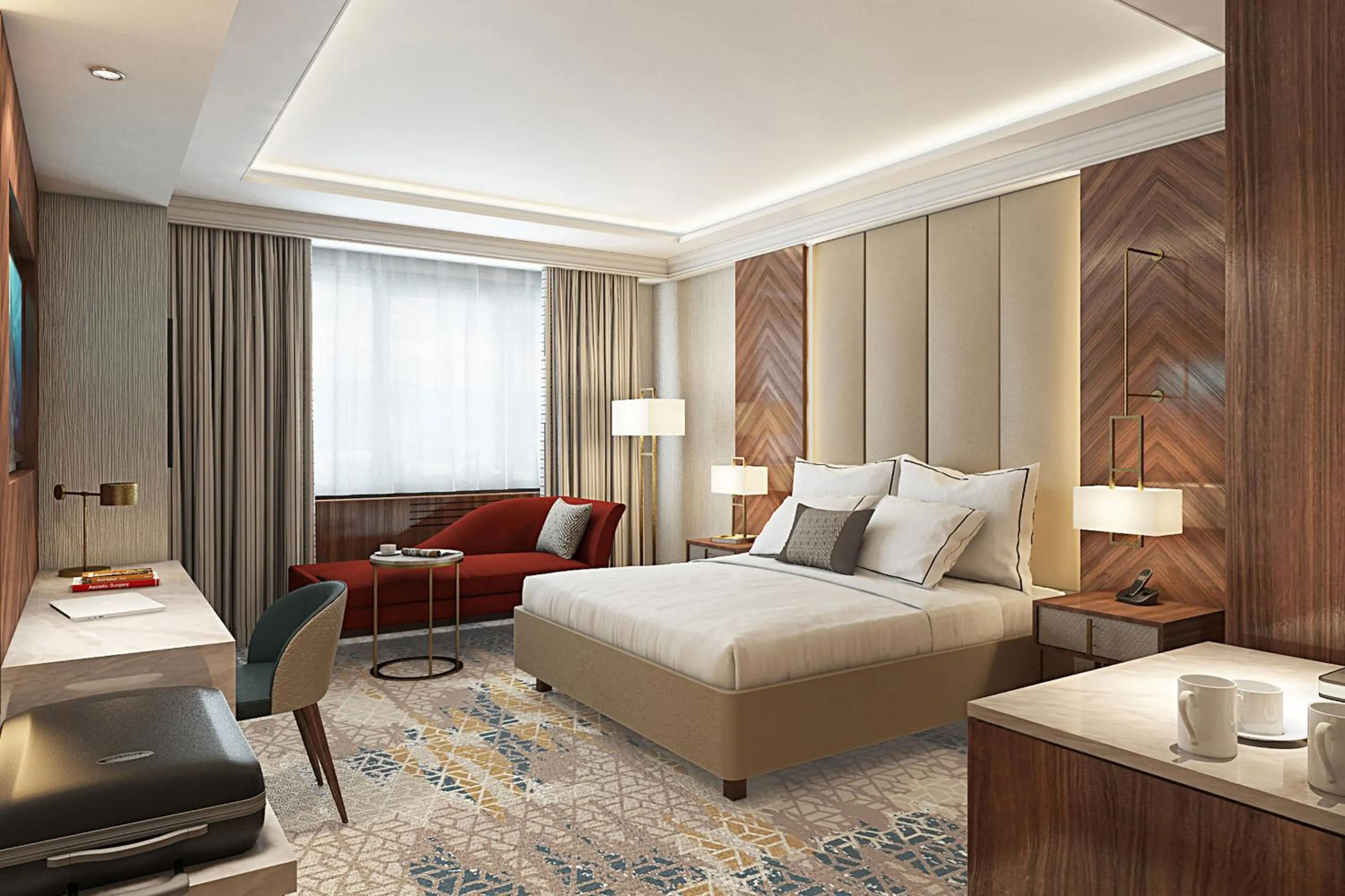 Photo of the whole room, Bed in Sheraton Bishkek