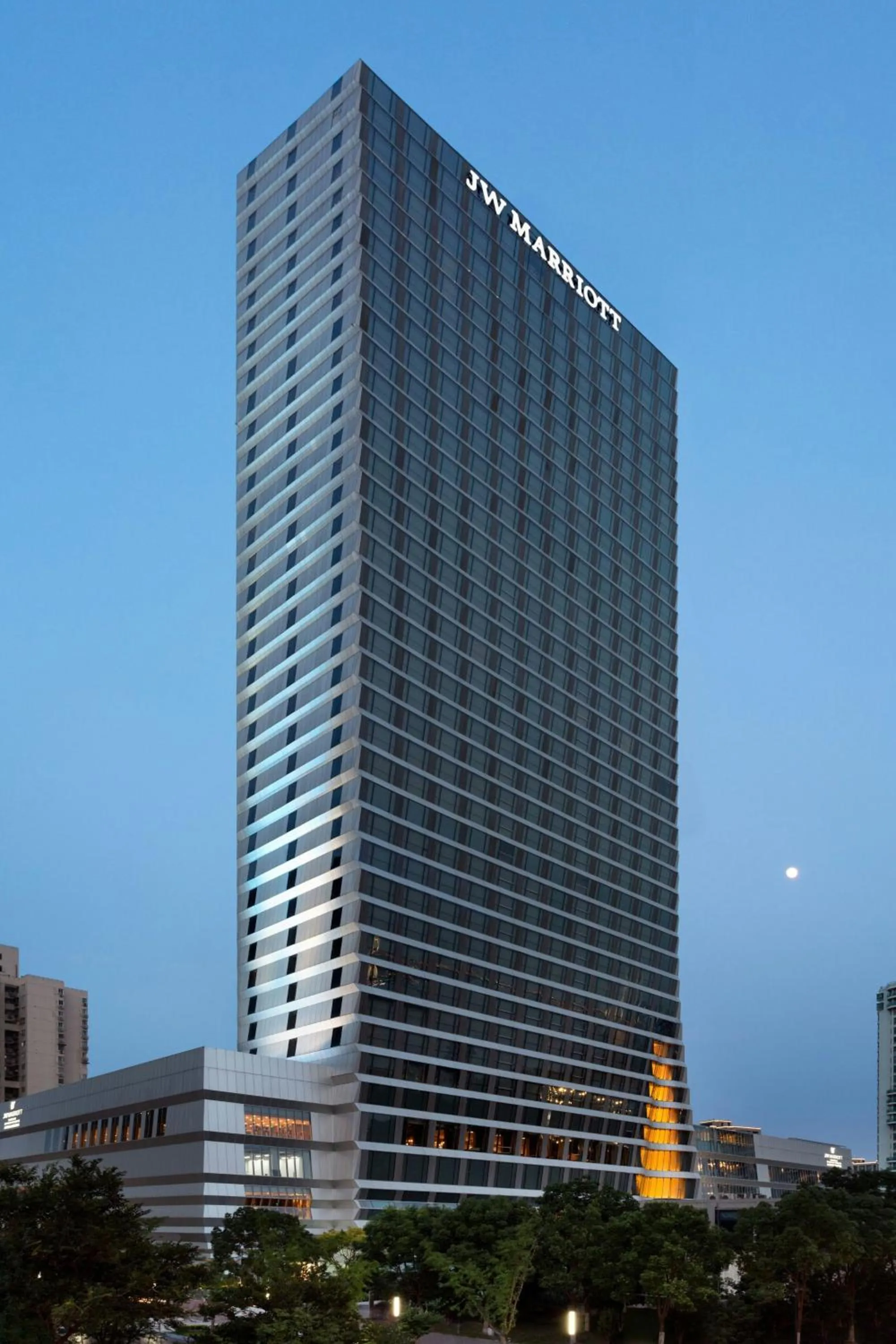 Property building in JW Marriott Marquis Hotel Shanghai Pudong