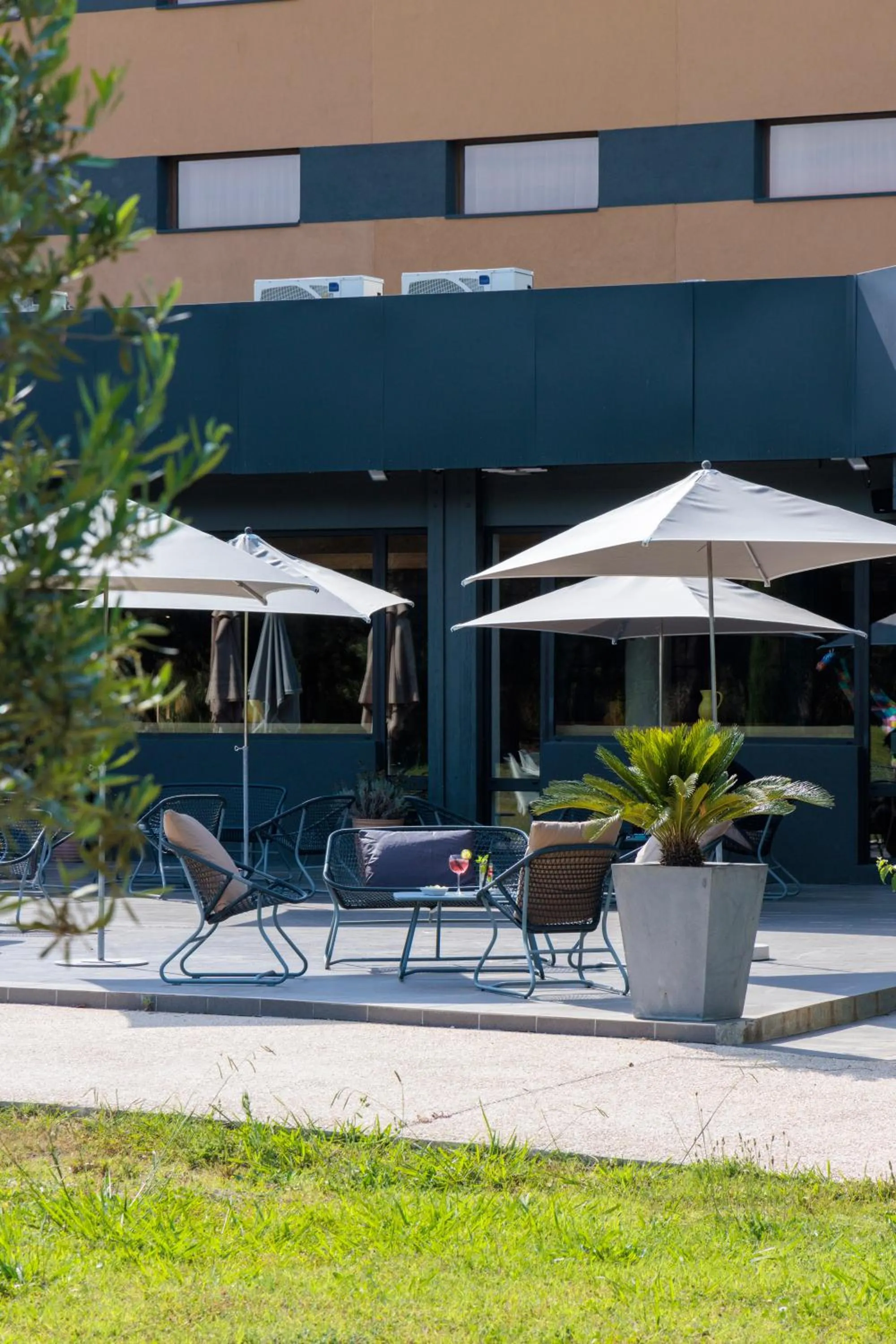 Balcony/Terrace in Hilton Garden Inn Marseille Provence Airport