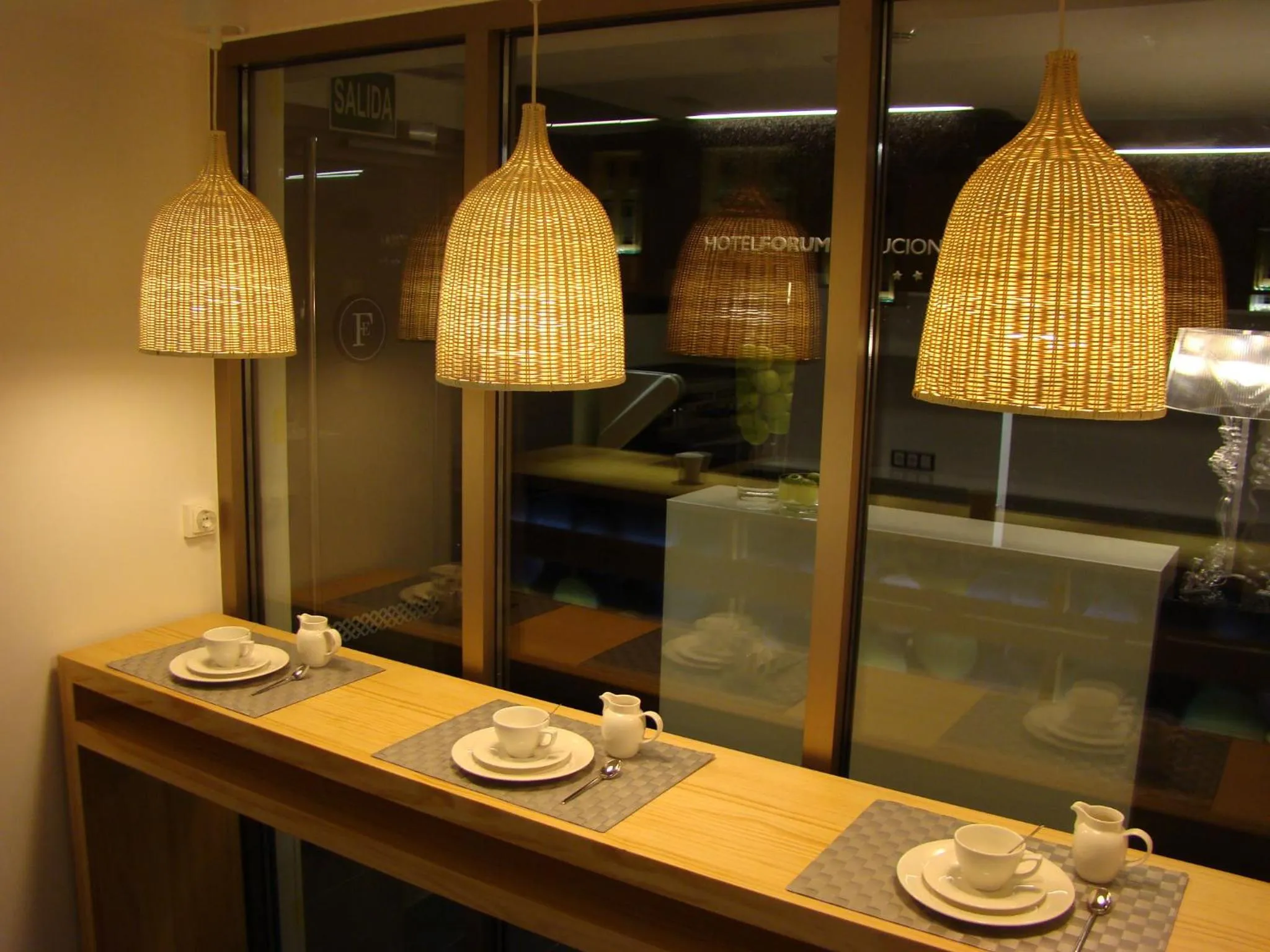 Restaurant/places to eat in Hotel Forum Evolución