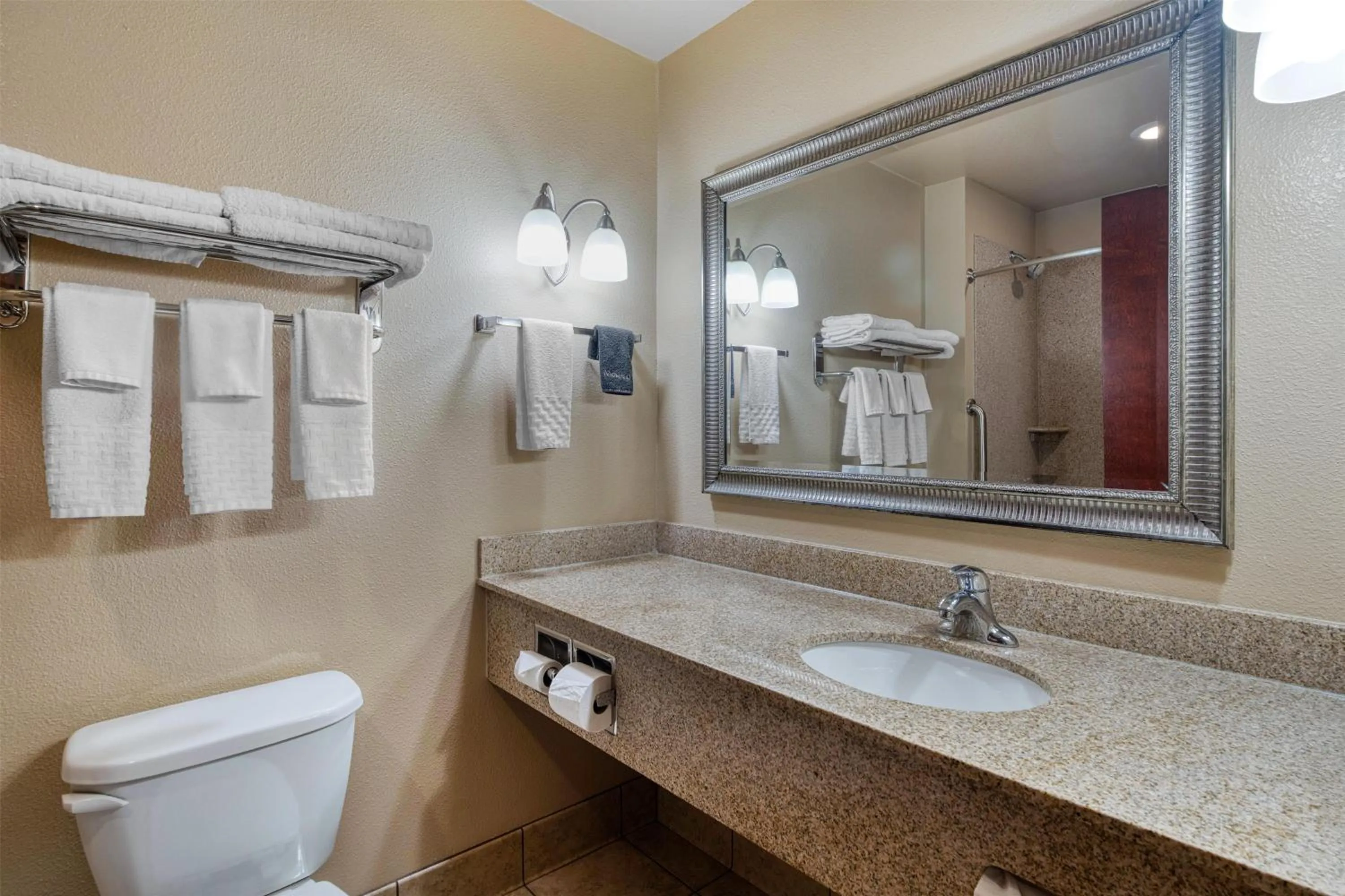 Bathroom in Best Western Shelby Inn & Suites
