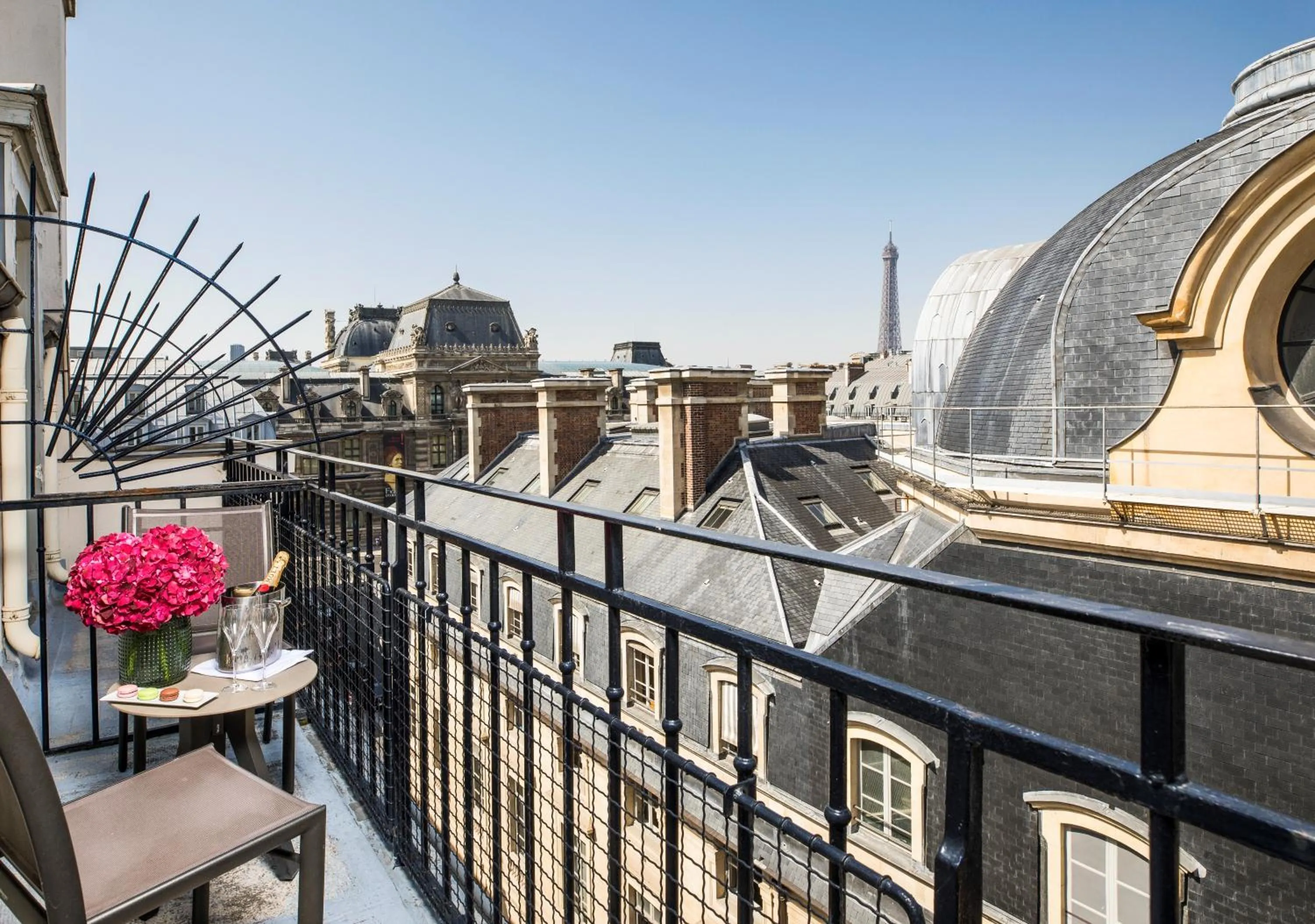 Balcony/Terrace in Grand Hôtel Du Palais Royal