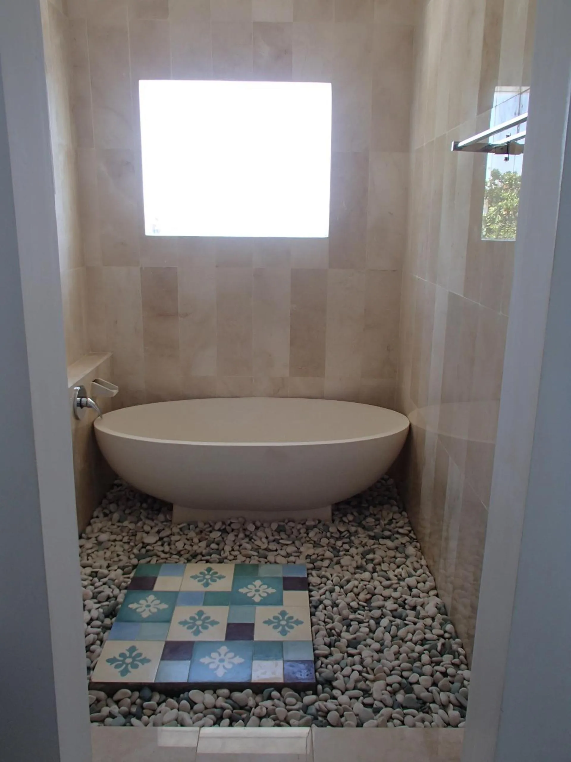 Decorative detail in Aquaterrace Amed