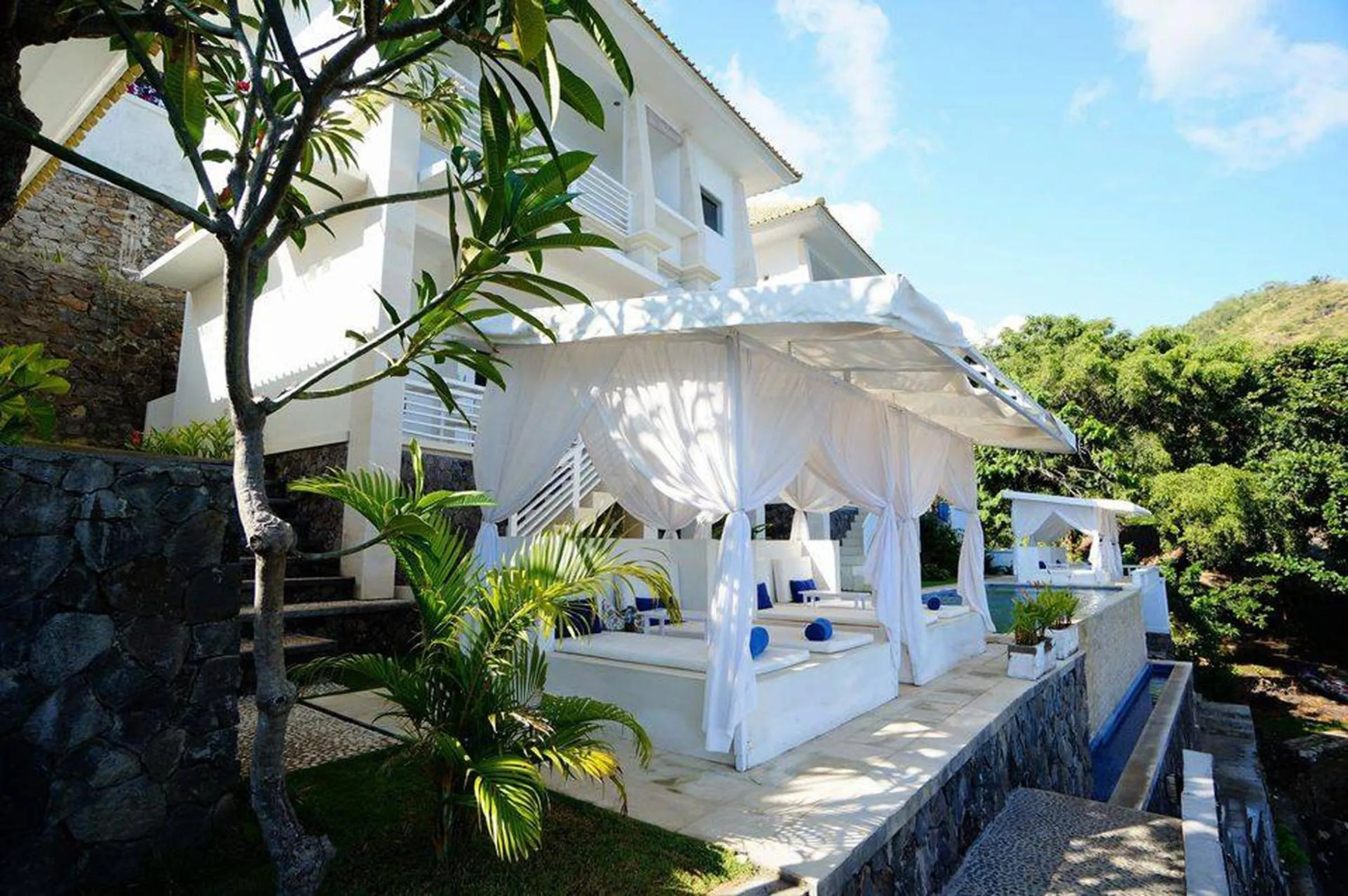 Facade/entrance in Aquaterrace Amed