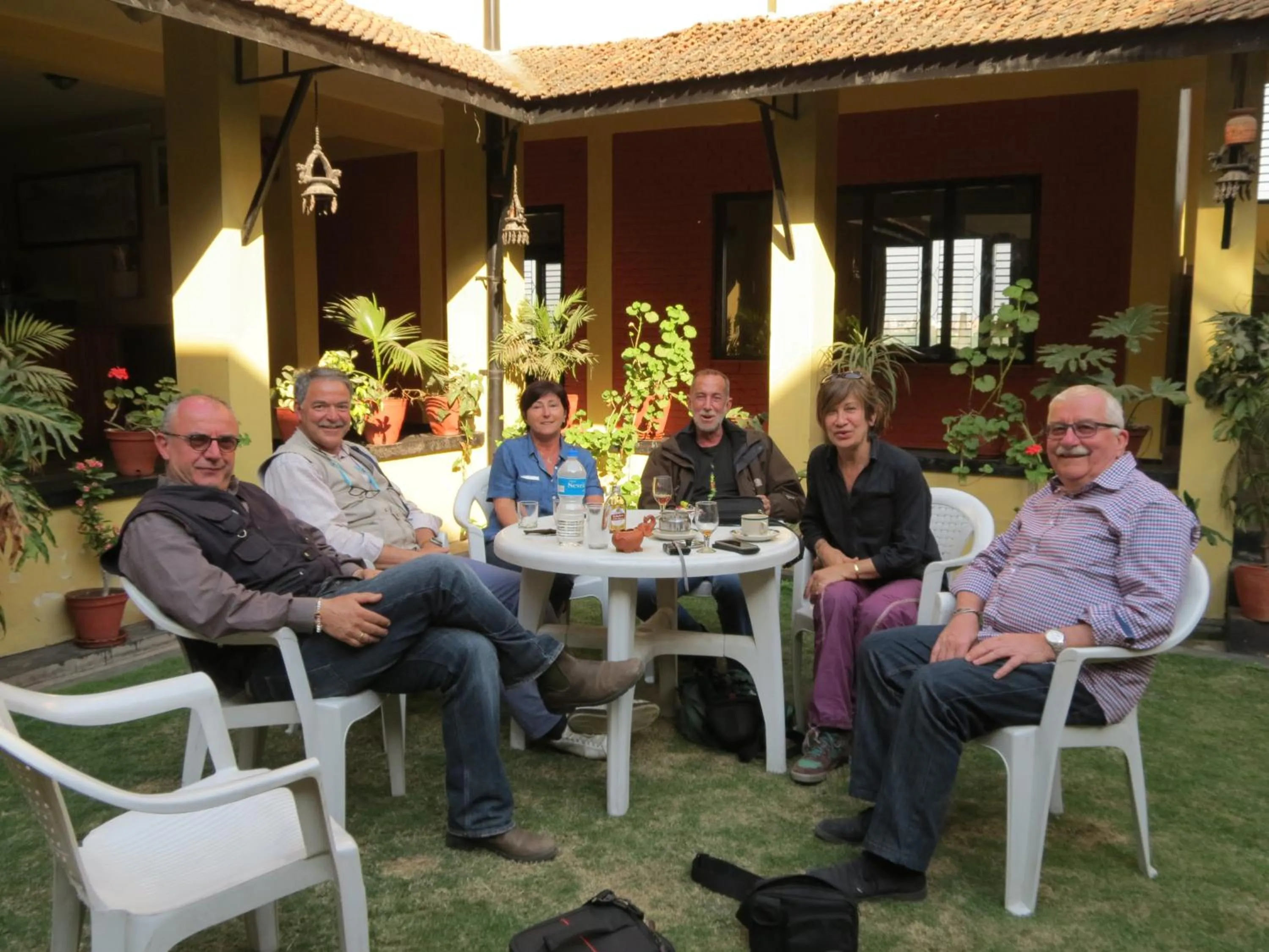 Garden in Planet Bhaktapur Hotel