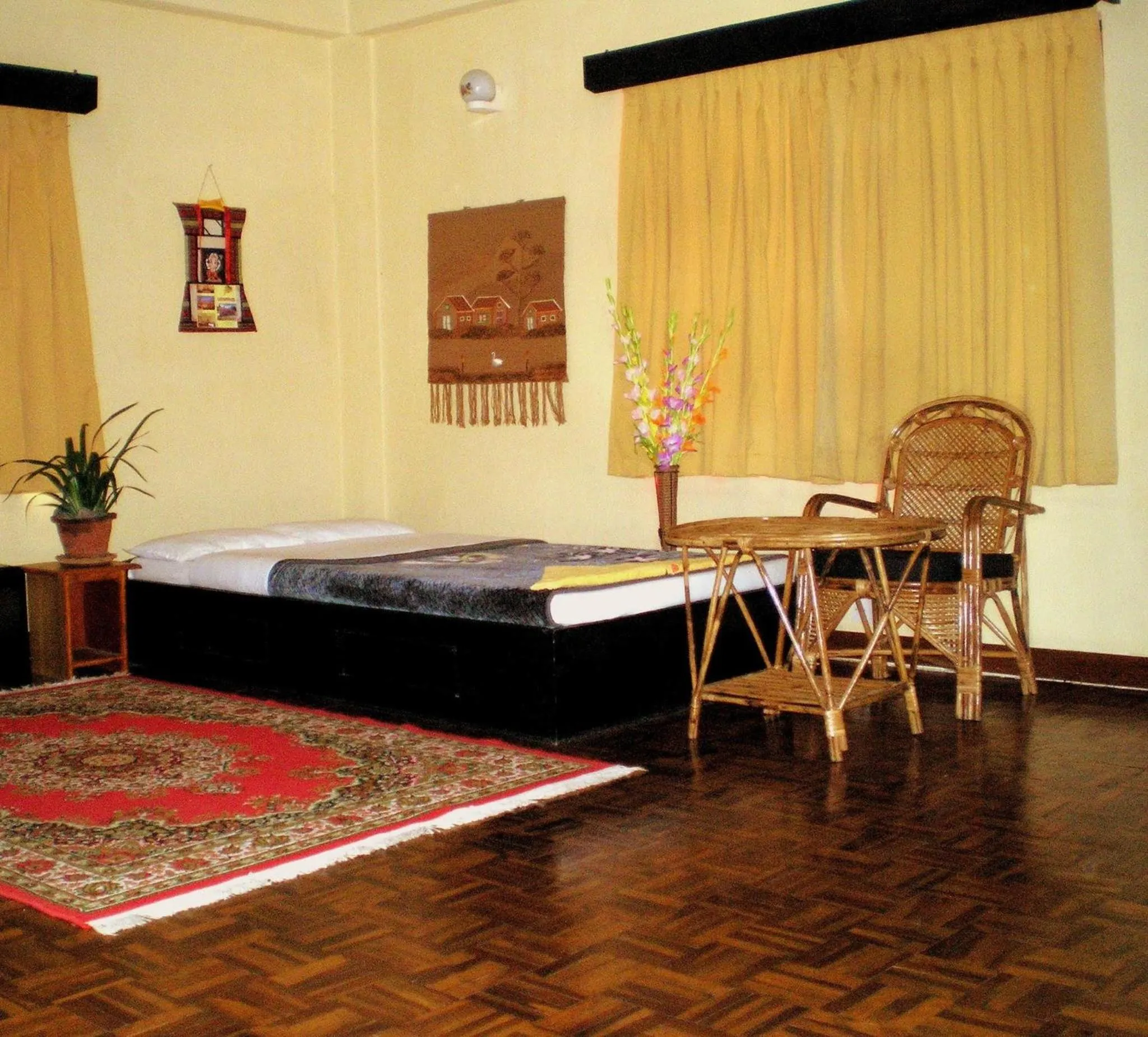 Bedroom in Planet Bhaktapur Hotel