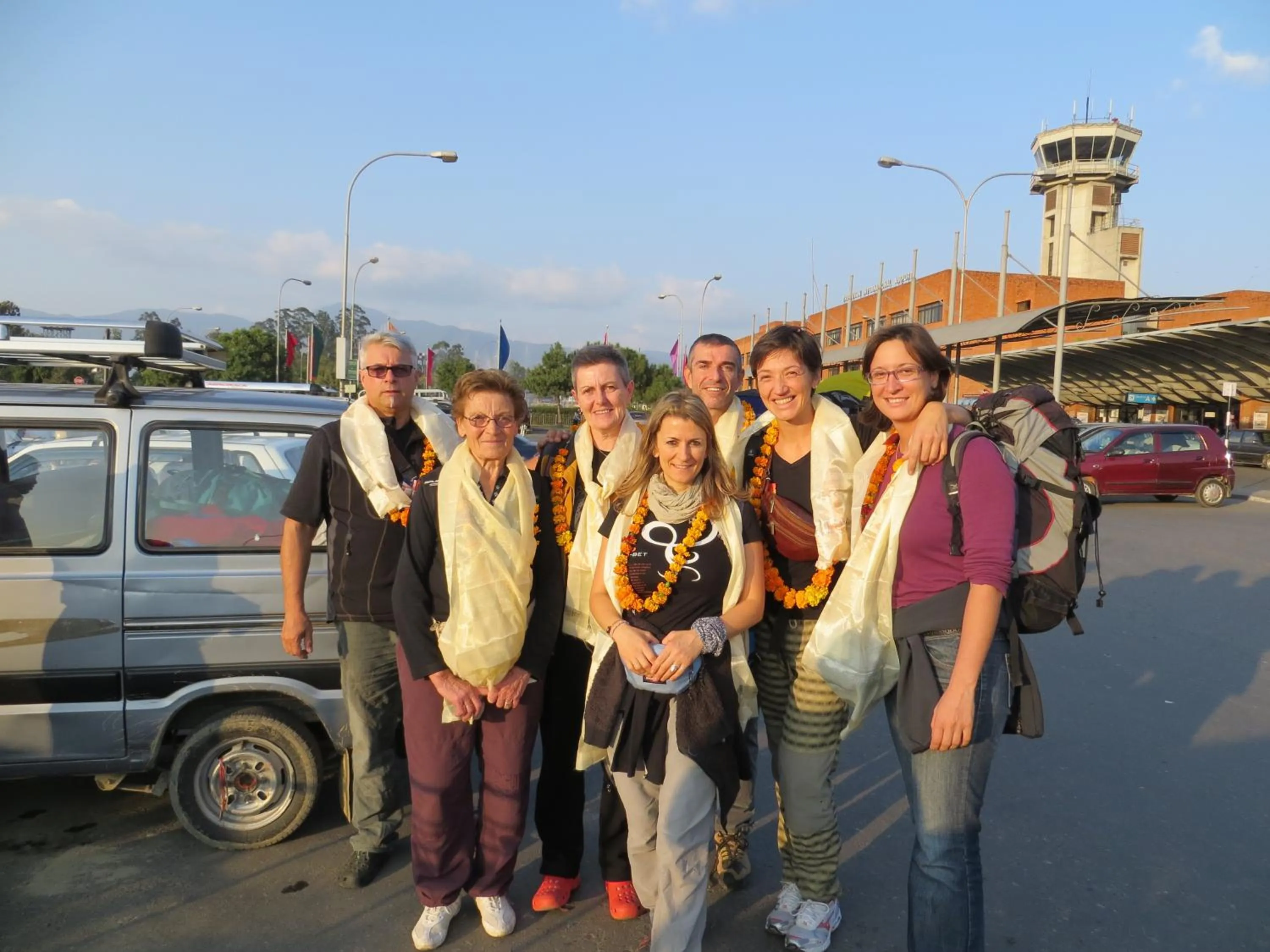 group of guests in Planet Bhaktapur Hotel