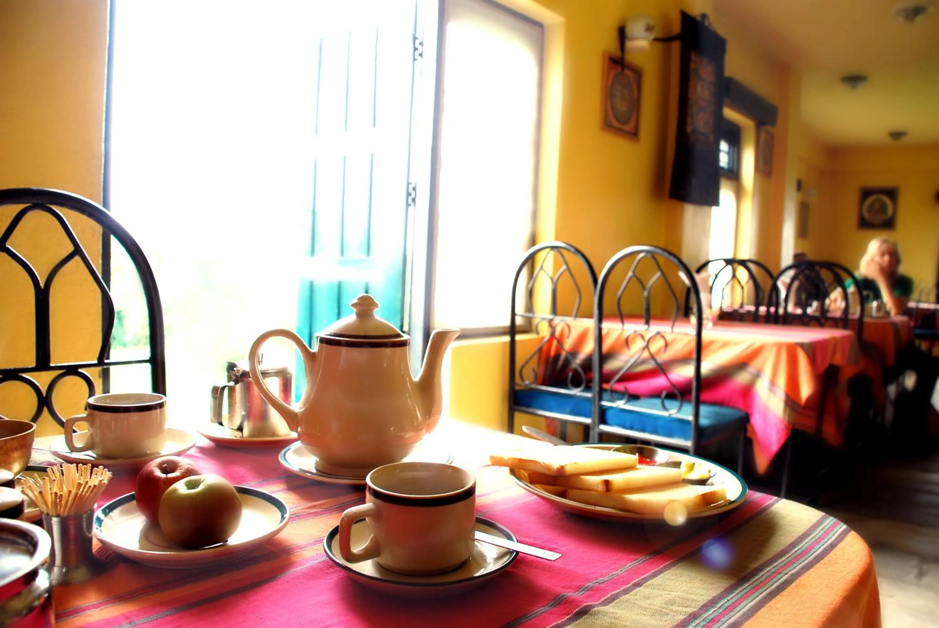 Restaurant/places to eat, Bed in Planet Bhaktapur Hotel