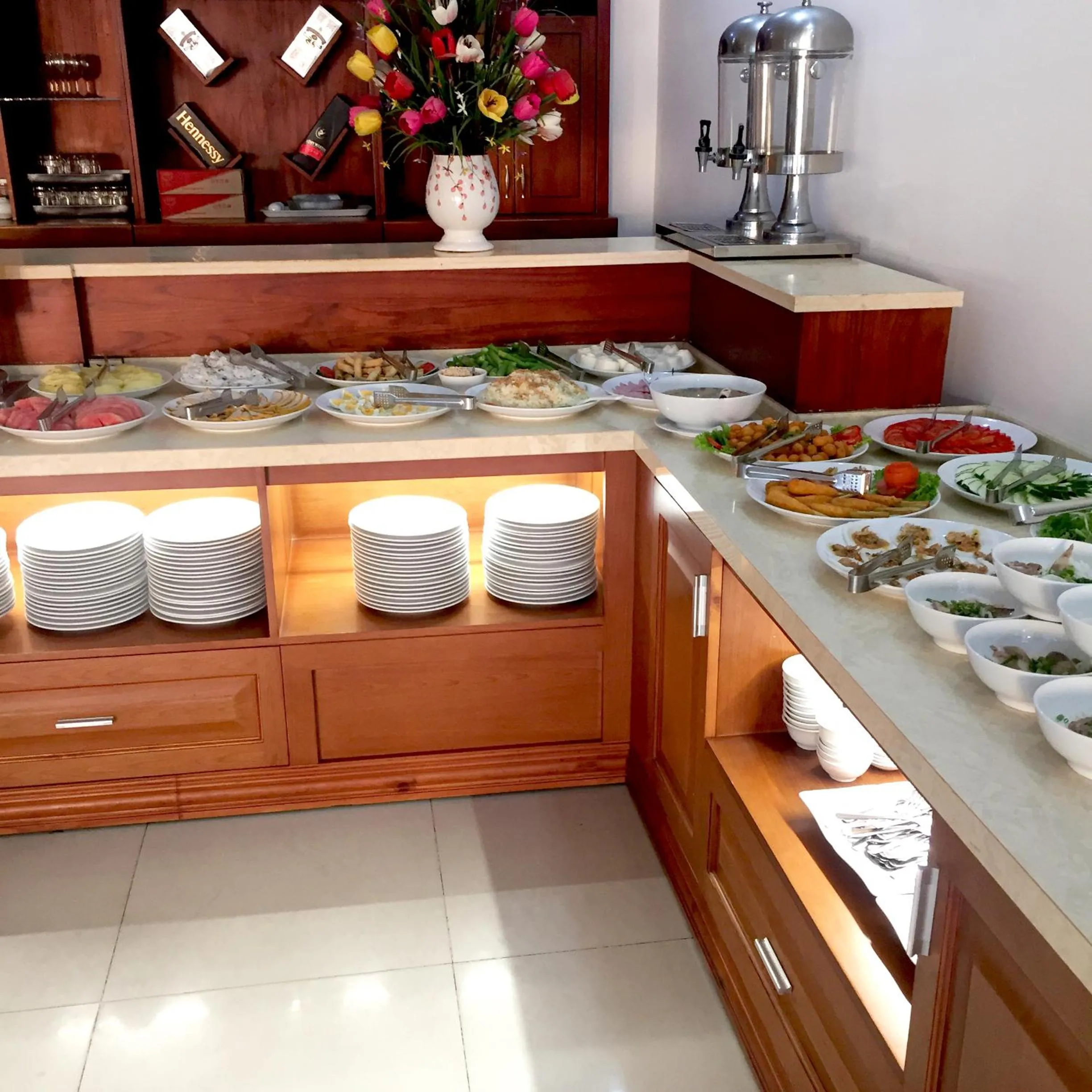 Breakfast in Dattravi Hostel