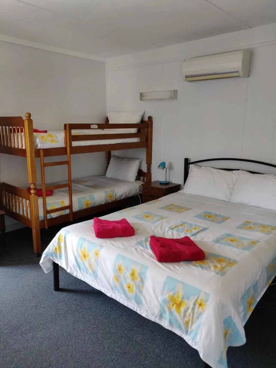 Bed in Summers Rest Units