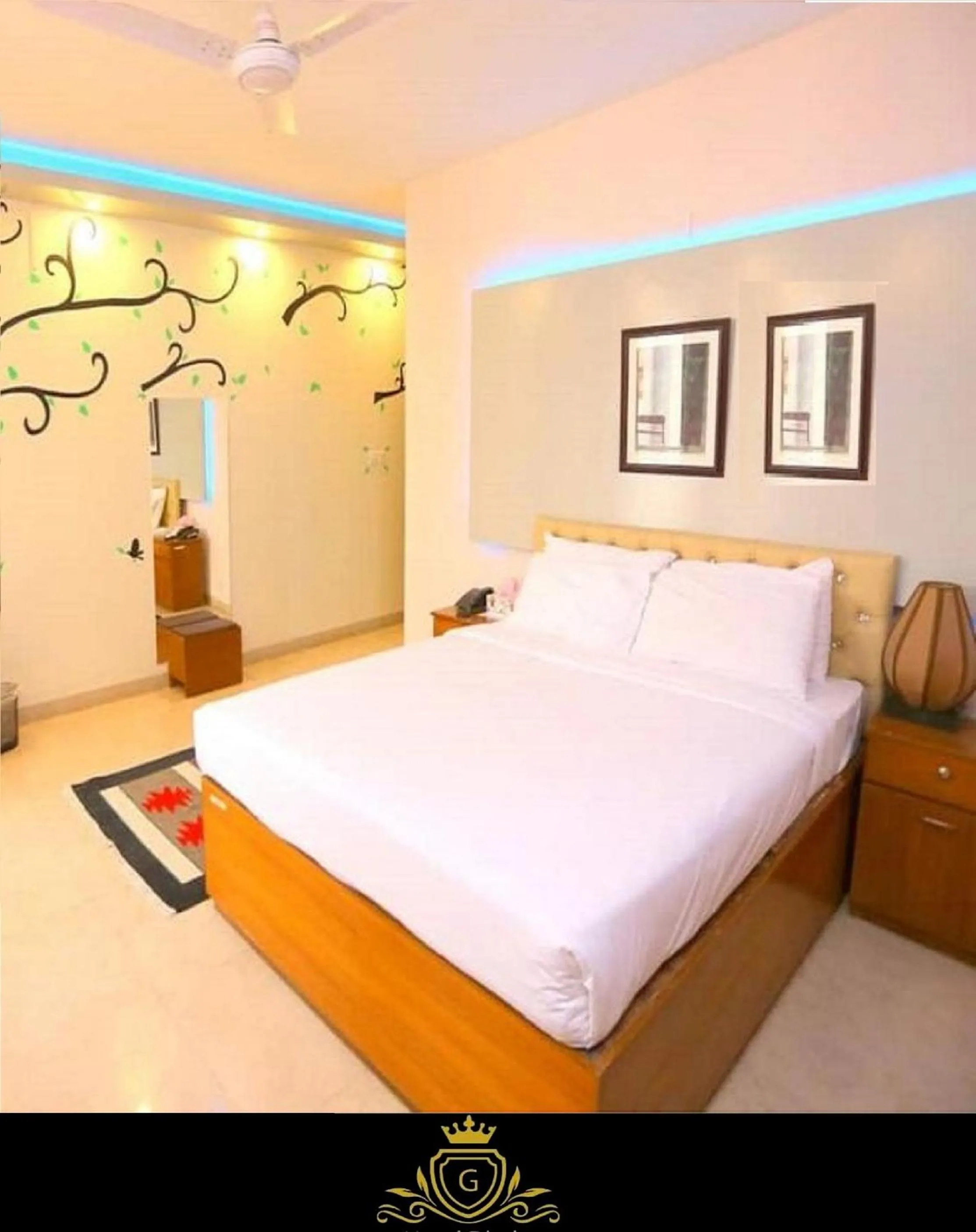 Bedroom, Bed in Dhaka Golden Inn - Banani'Lakeside