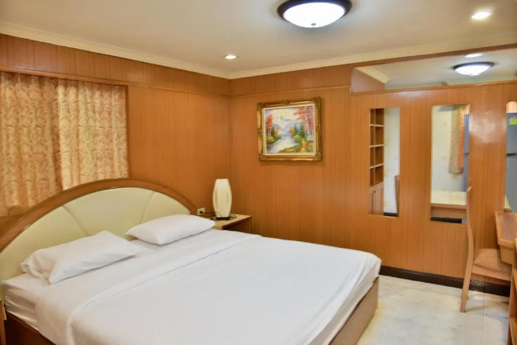 TV and multimedia, Bed in The Kaze 34 Hotel and Serviced Residence