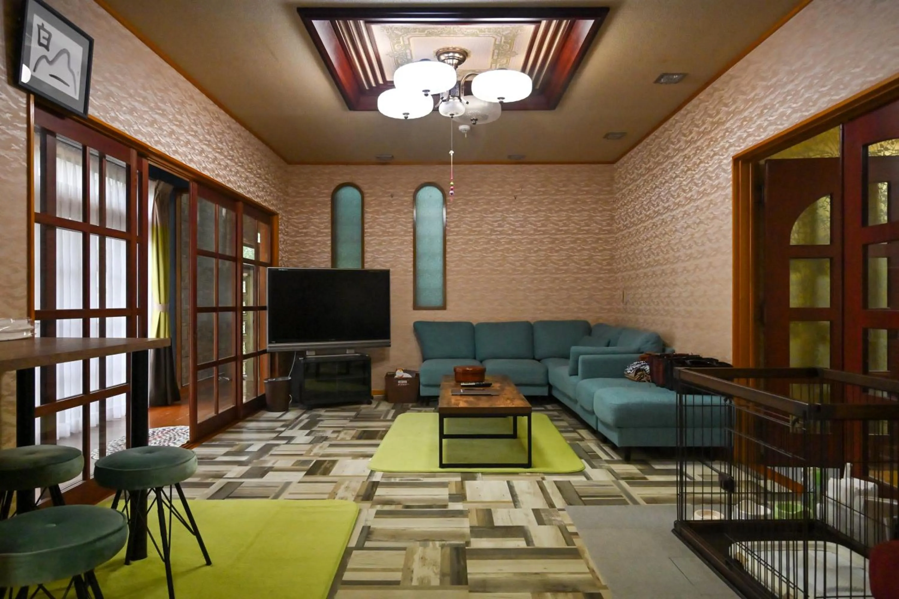 Living room in Ichirino Kogen Hotel Roan